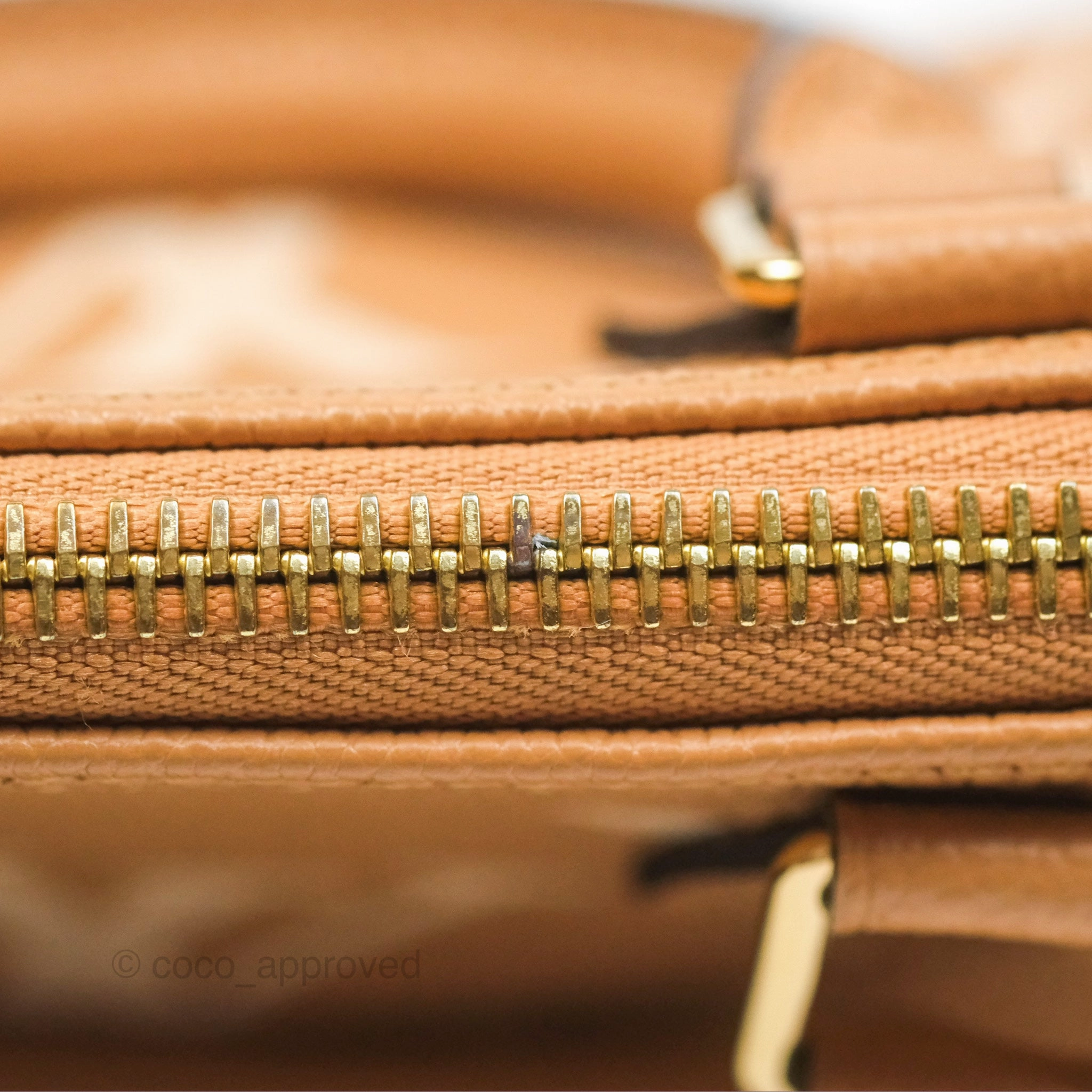 Louis Vuitton Nano Speedy Monogram Arizona Creme