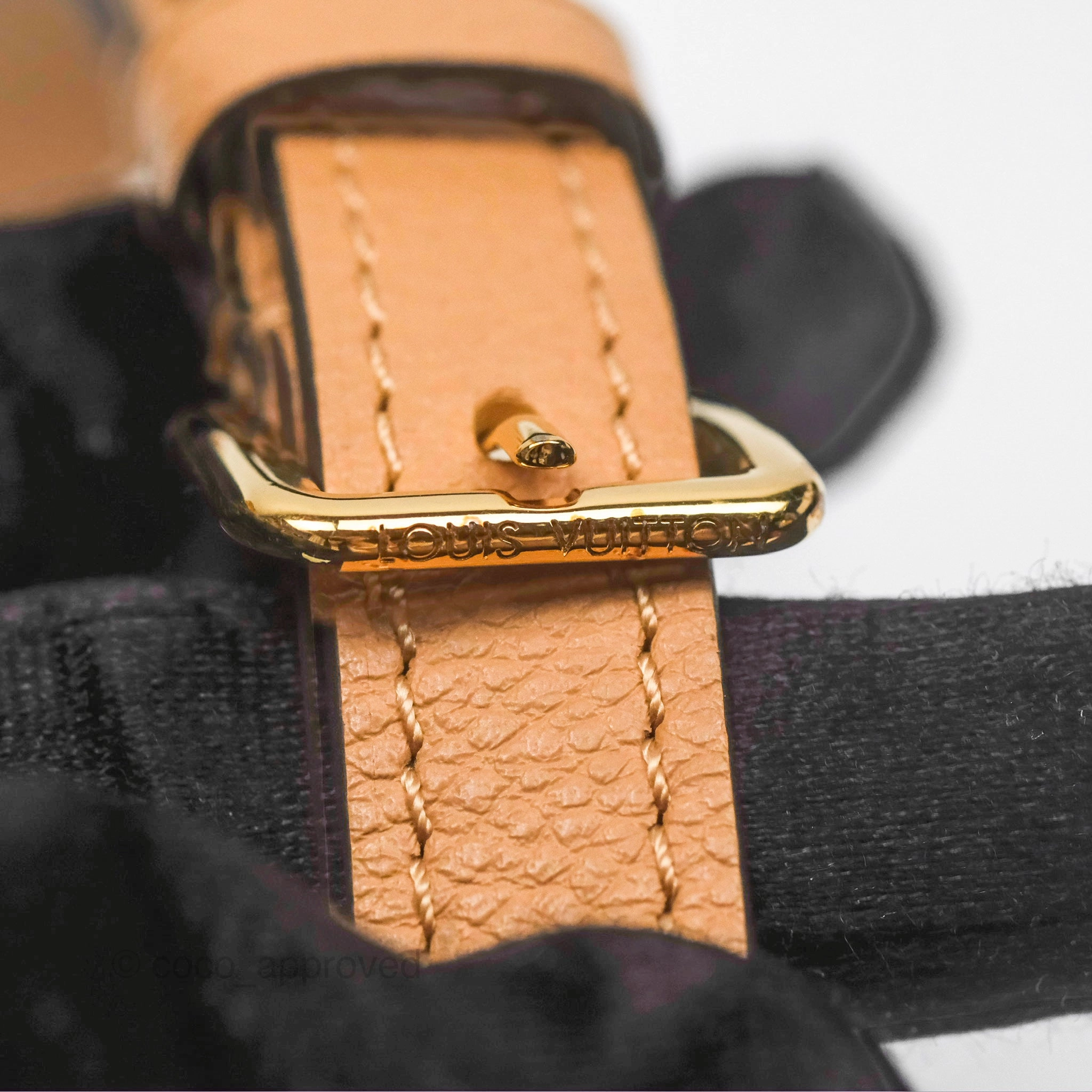 Louis Vuitton Nano Speedy Monogram Arizona Creme