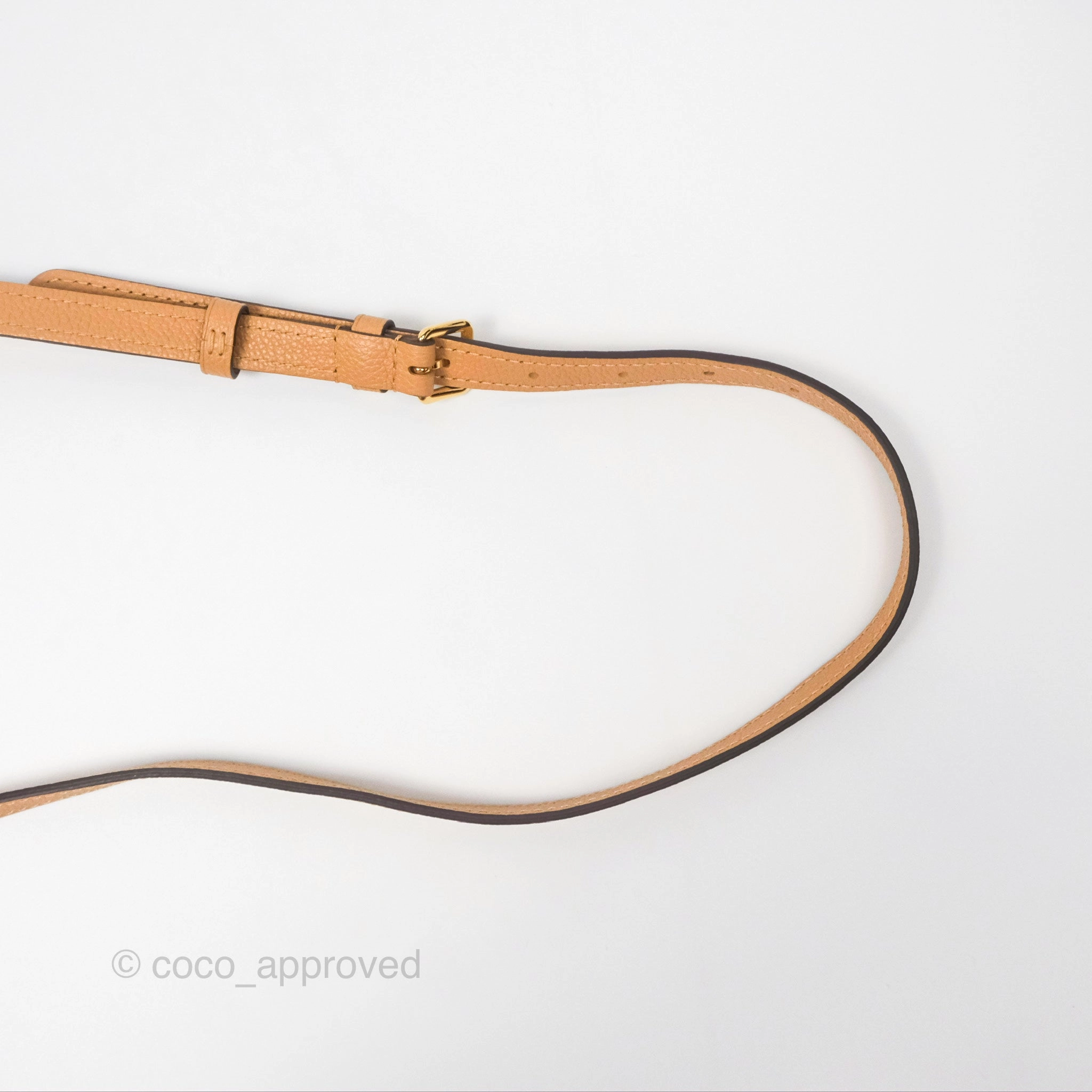 Louis Vuitton Nano Speedy Monogram Arizona Creme