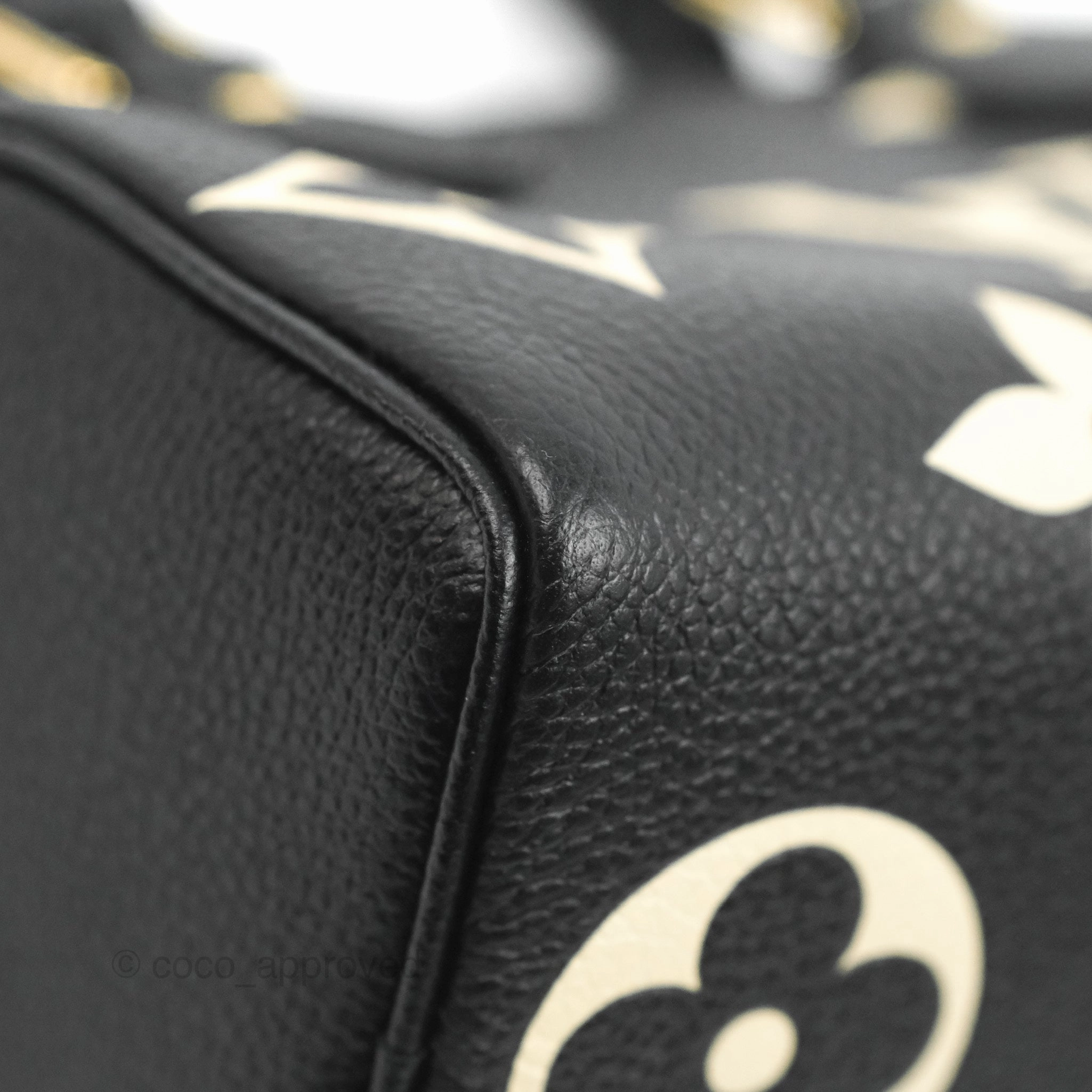 Louis Vuitton Nano Speedy Monogram Empreinte Black