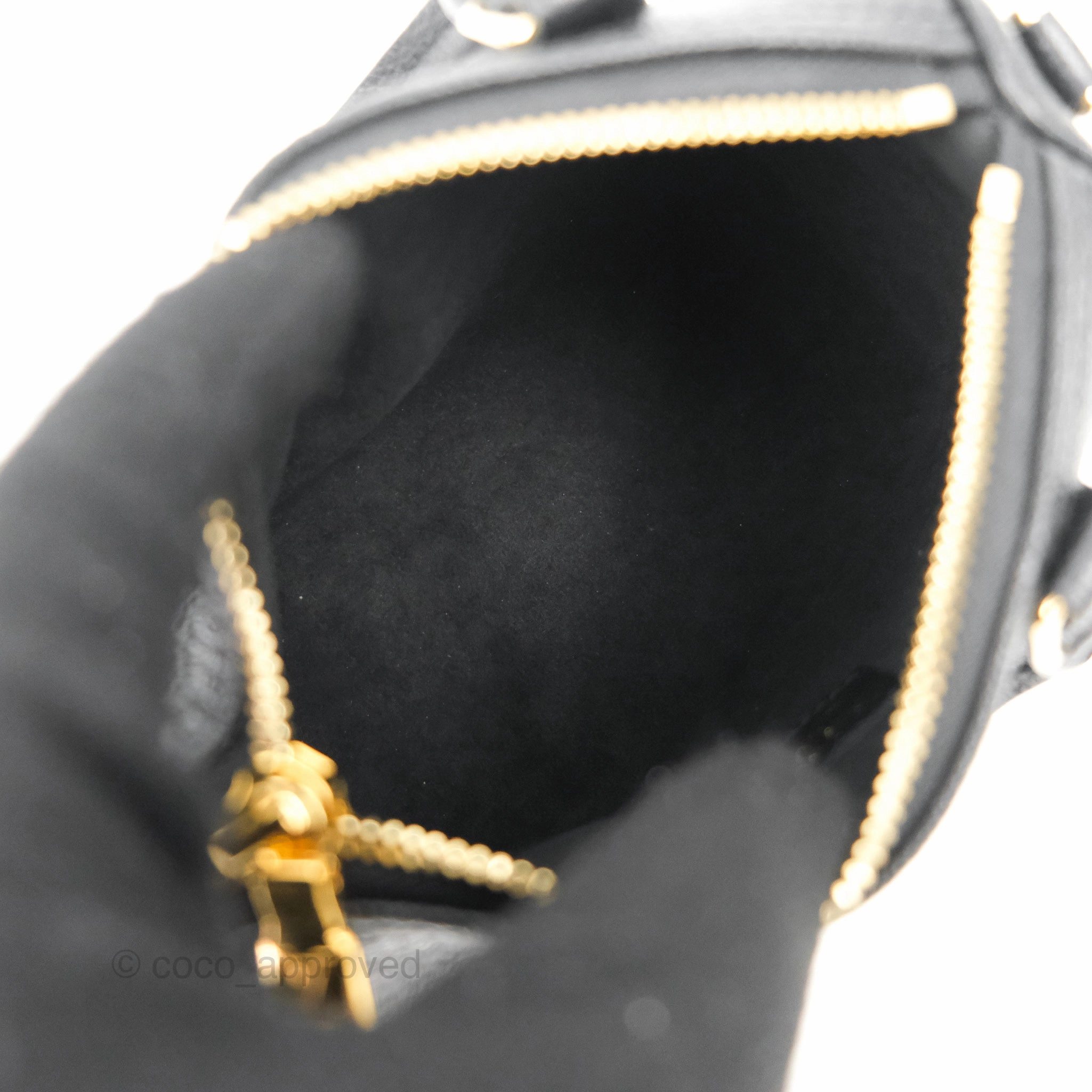 Louis Vuitton Nano Speedy Monogram Empreinte Black