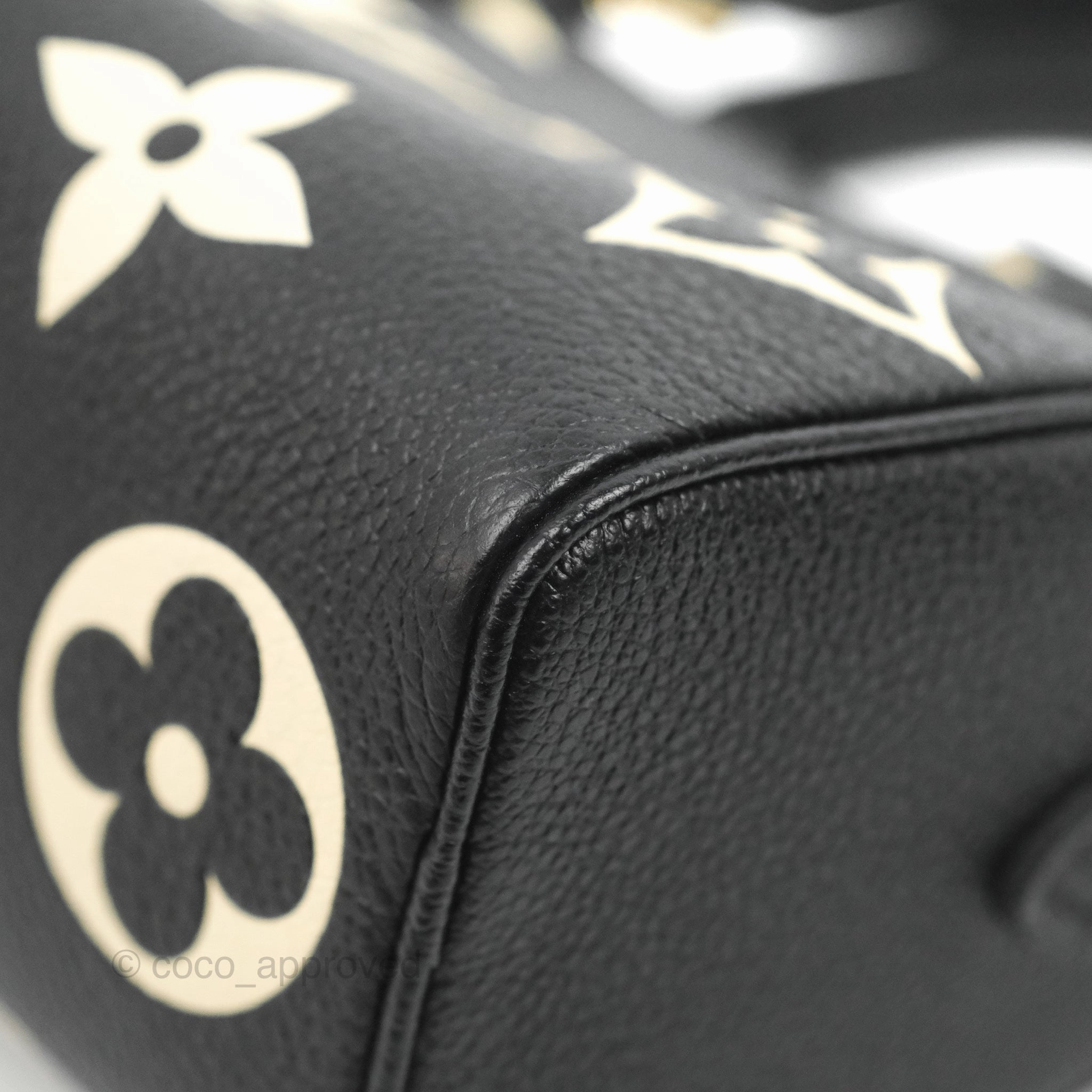 Louis Vuitton Nano Speedy Monogram Empreinte Black