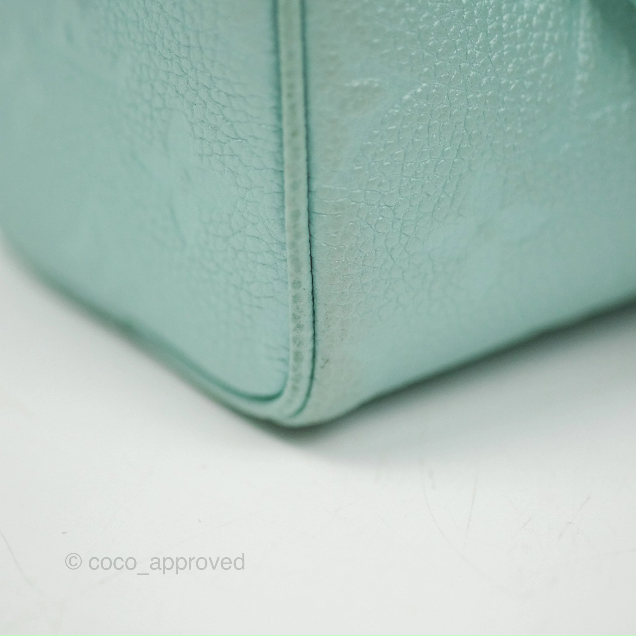 Louis Vuitton Nano Speedy Monogram Empreinte Pearly Lagoon Blue