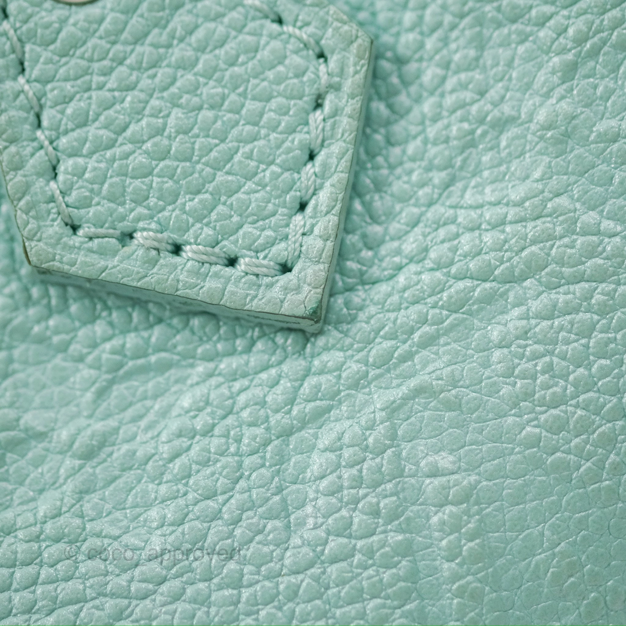 Louis Vuitton Nano Speedy Monogram Empreinte Pearly Lagoon Blue