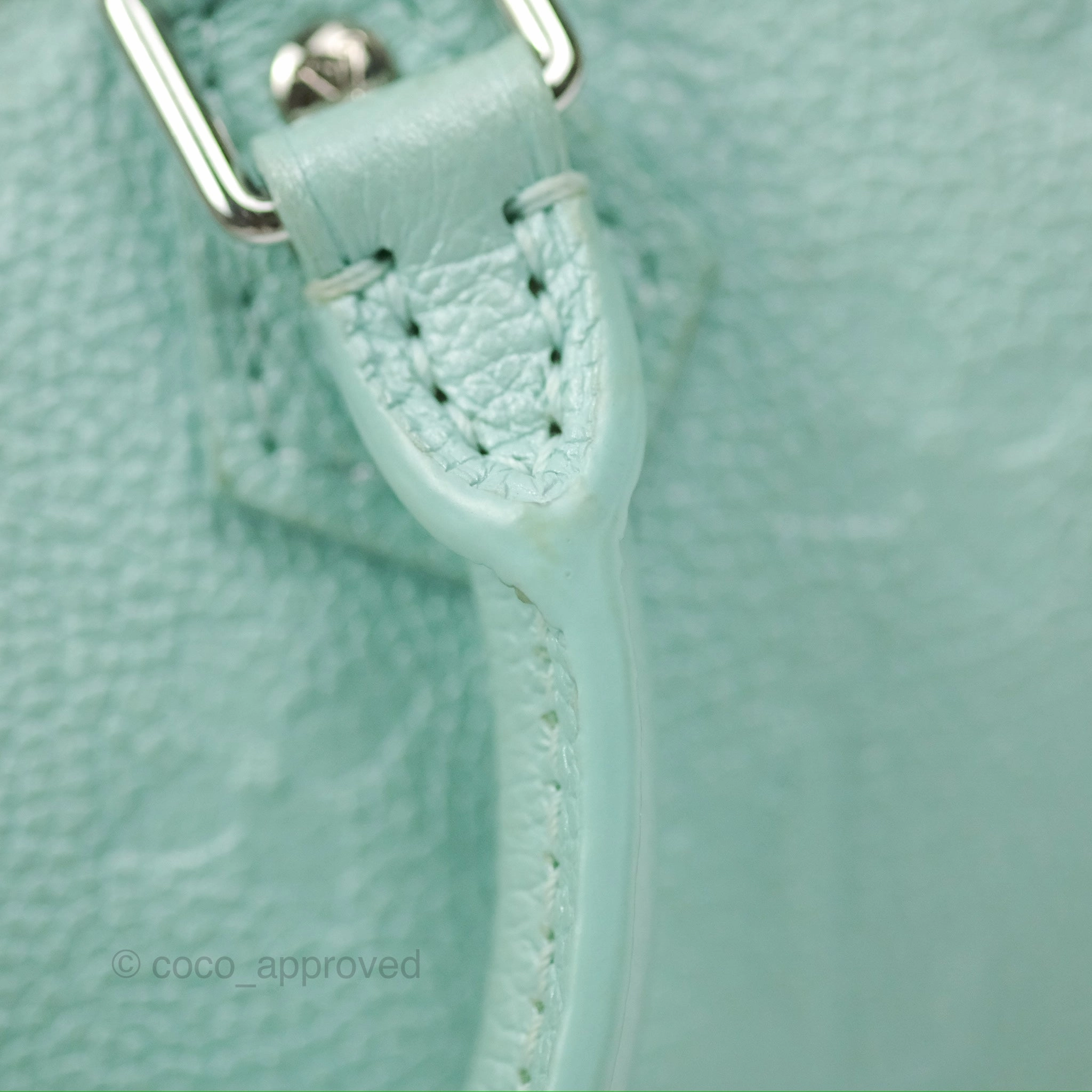 Louis Vuitton Nano Speedy Monogram Empreinte Pearly Lagoon Blue