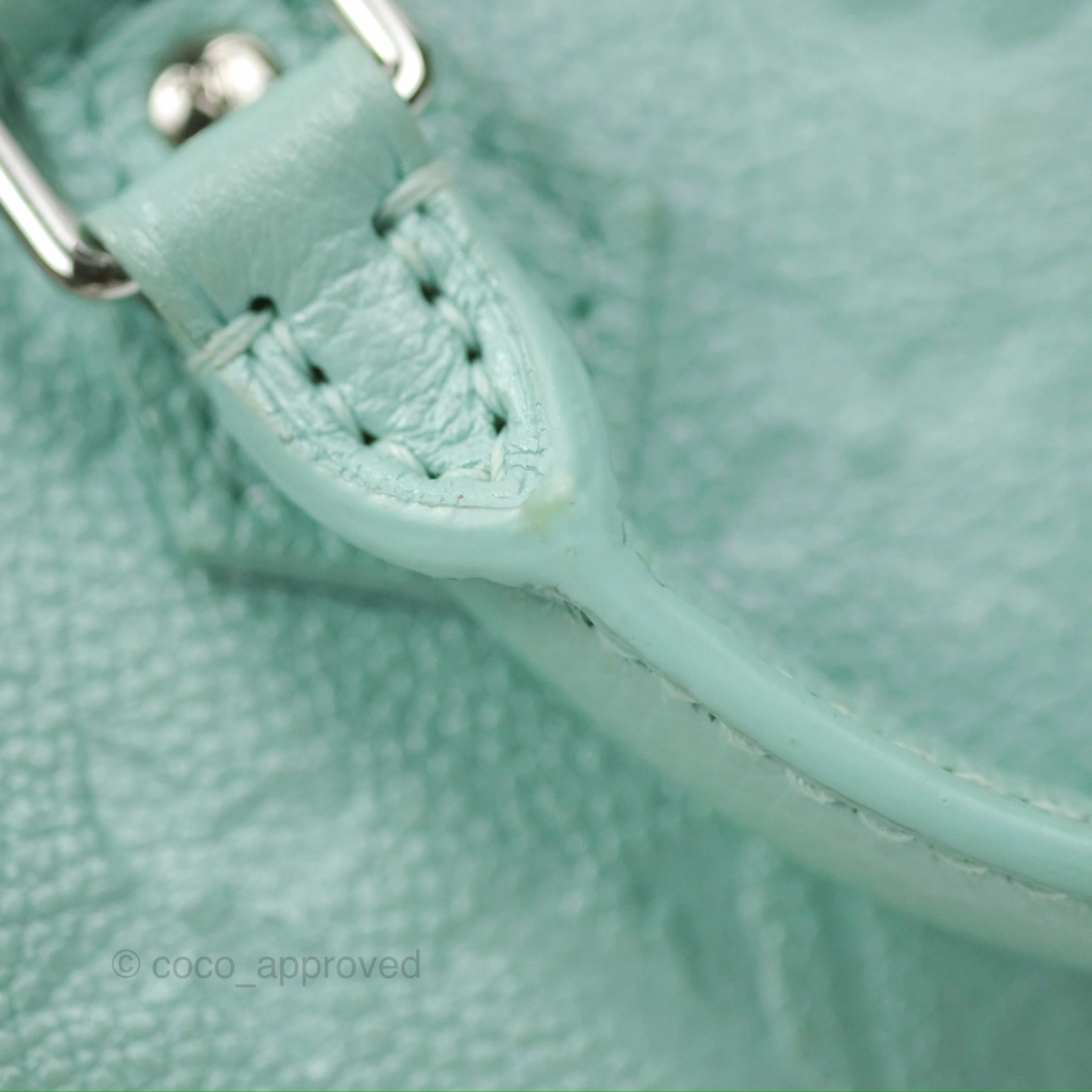 Louis Vuitton Nano Speedy Monogram Empreinte Pearly Lagoon Blue