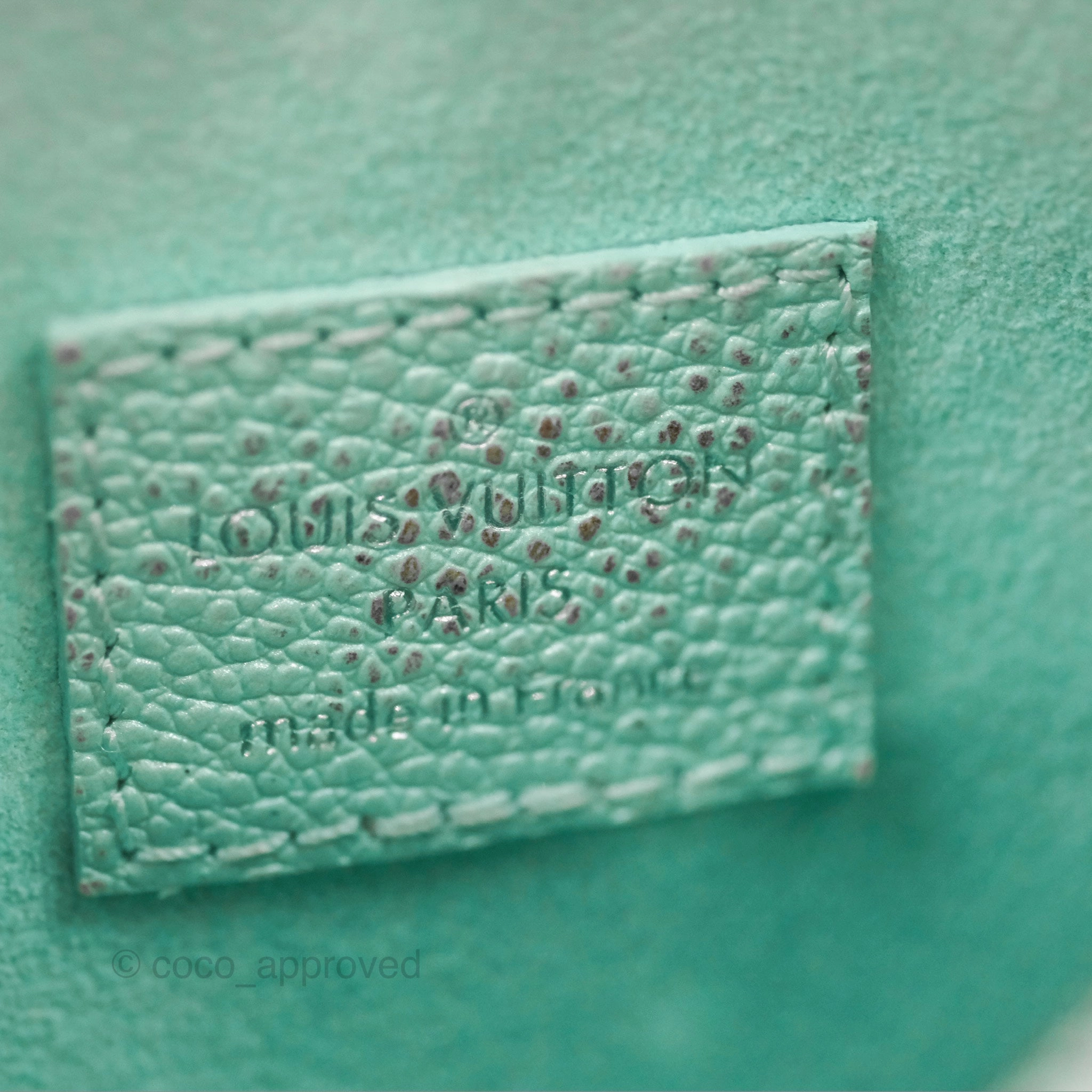 Louis Vuitton Nano Speedy Monogram Empreinte Pearly Lagoon Blue
