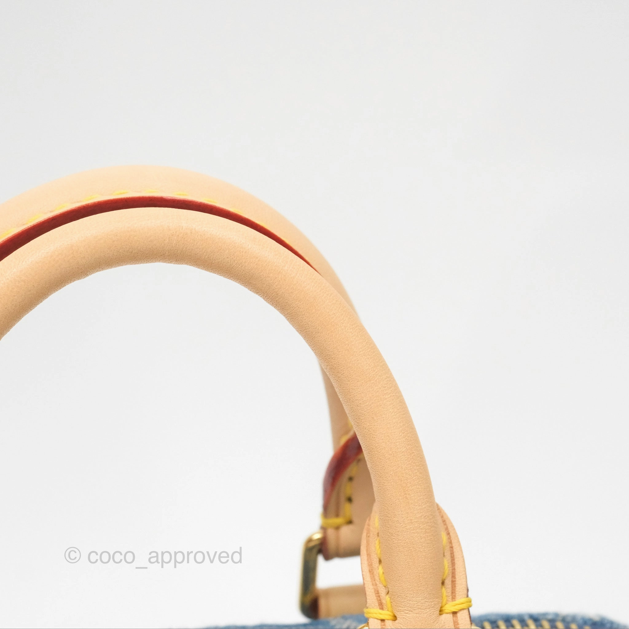 Louis Vuitton Nano Speedy Washed Denim Monogram