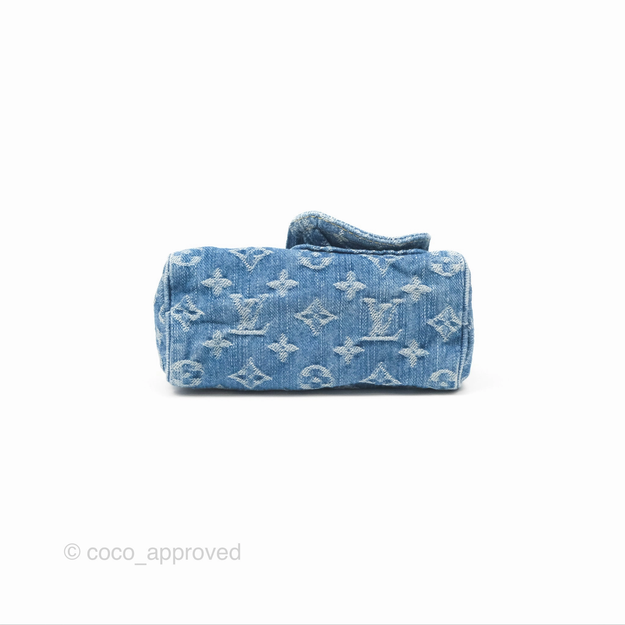 Louis Vuitton Nano Speedy Washed Denim Monogram