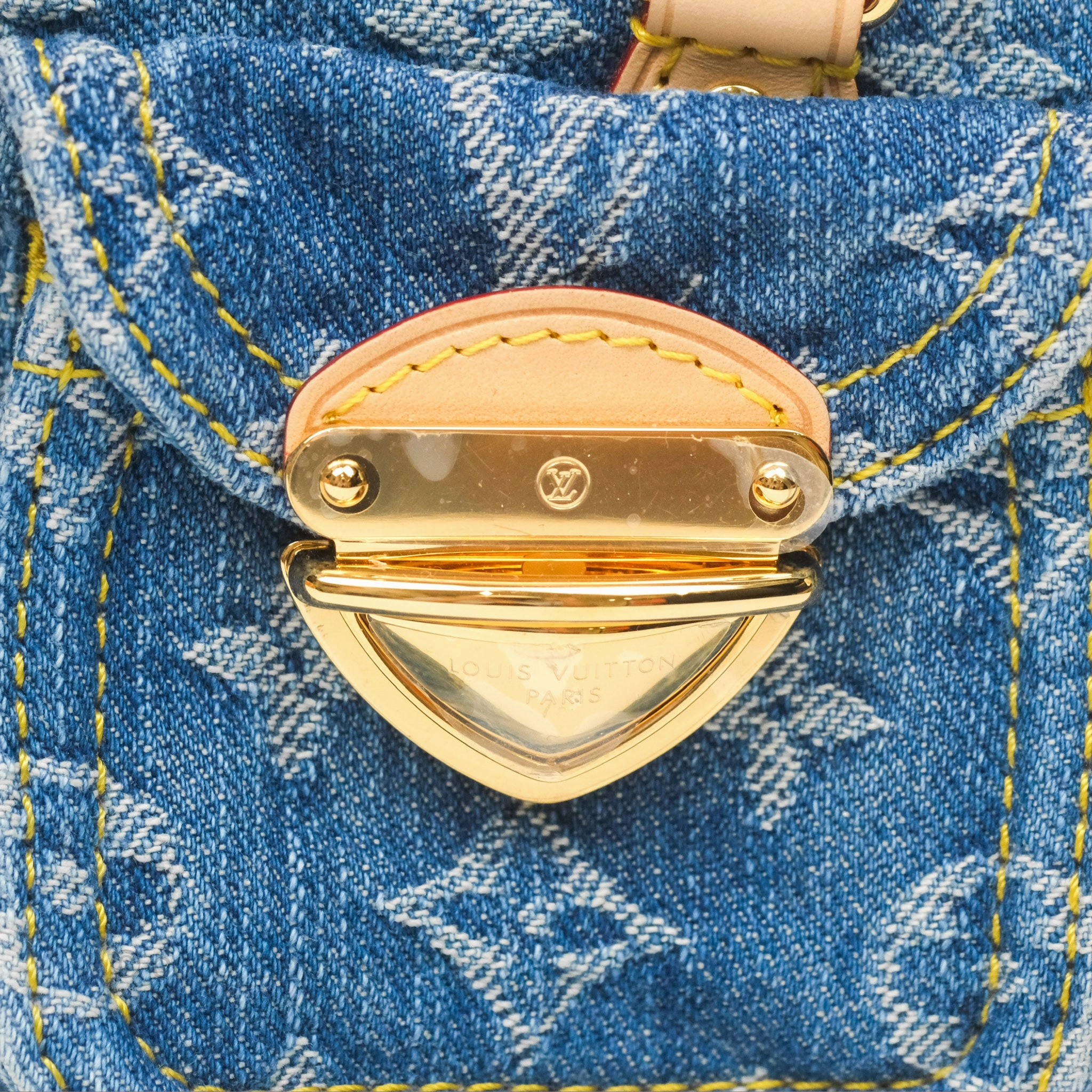 Louis Vuitton Nano Speedy Washed Denim Monogram