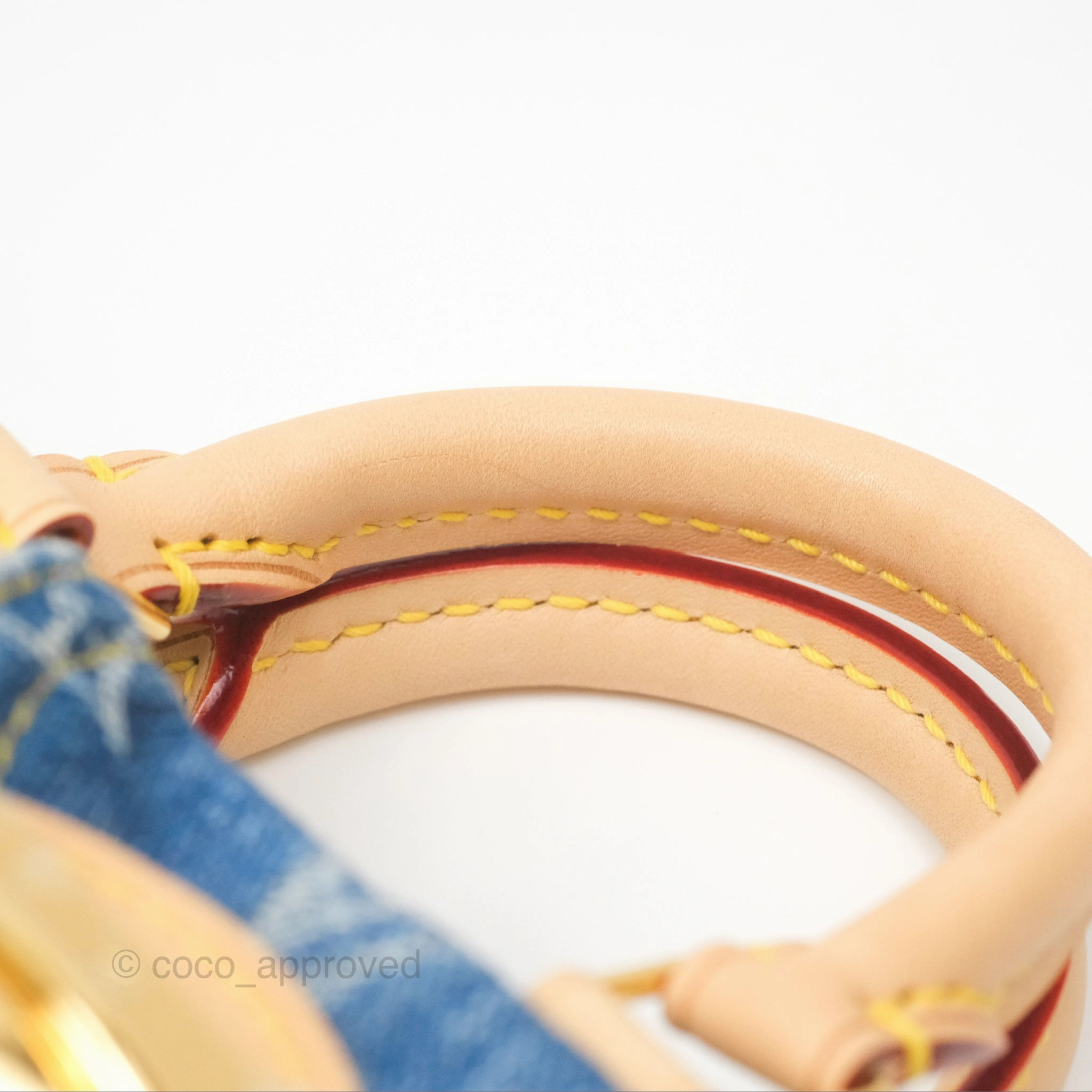 Louis Vuitton Nano Speedy Washed Denim Monogram