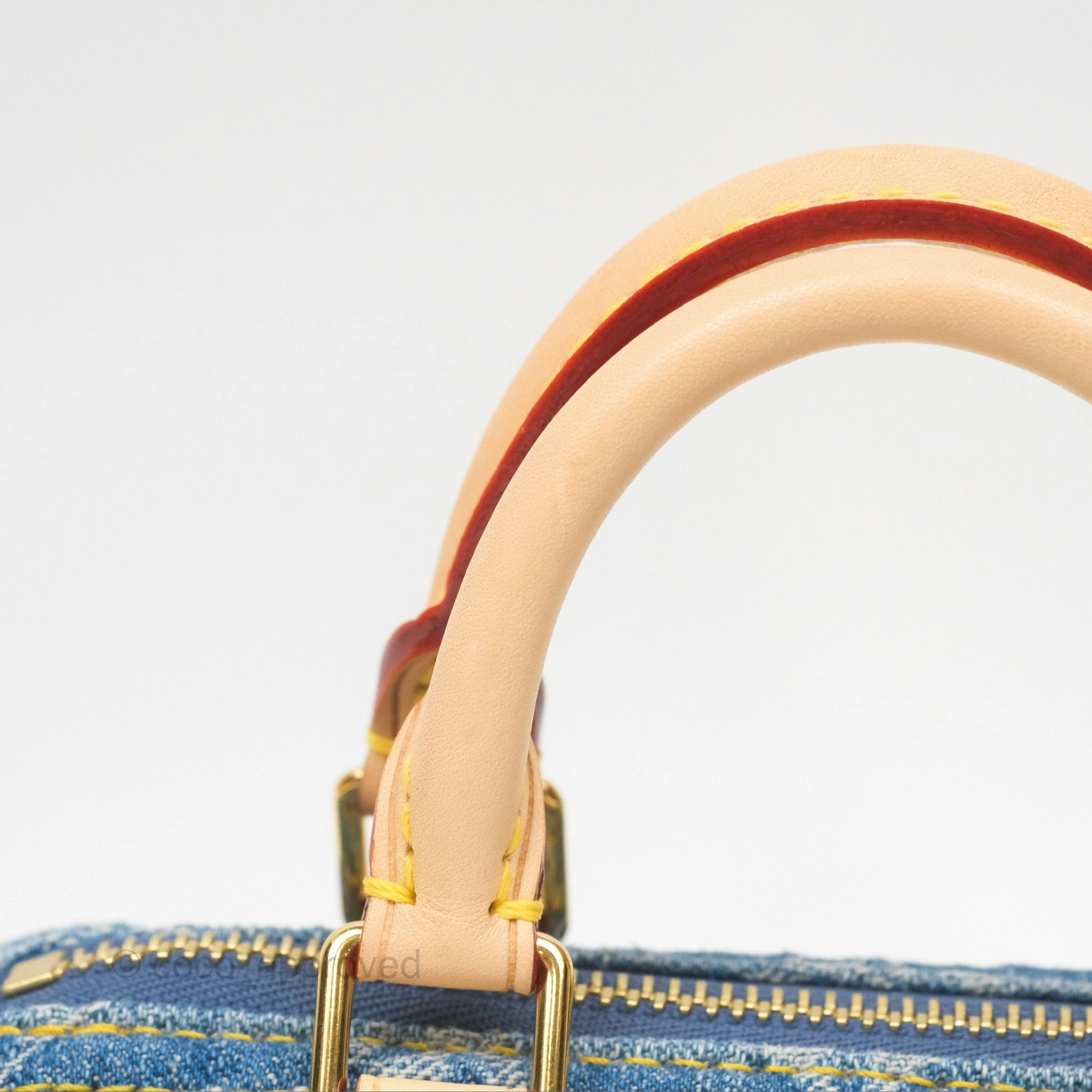 Louis Vuitton Nano Speedy Washed Denim Monogram