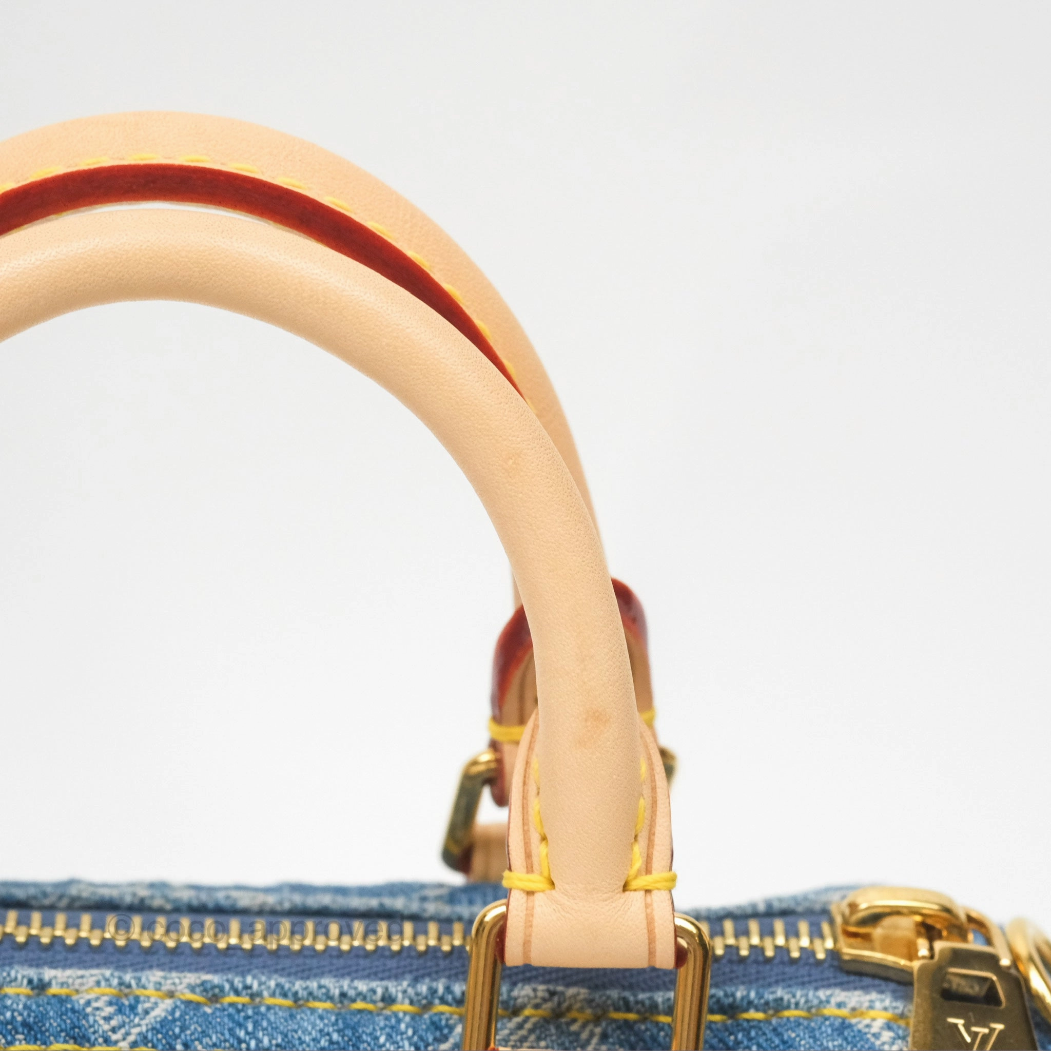 Louis Vuitton Nano Speedy Washed Denim Monogram
