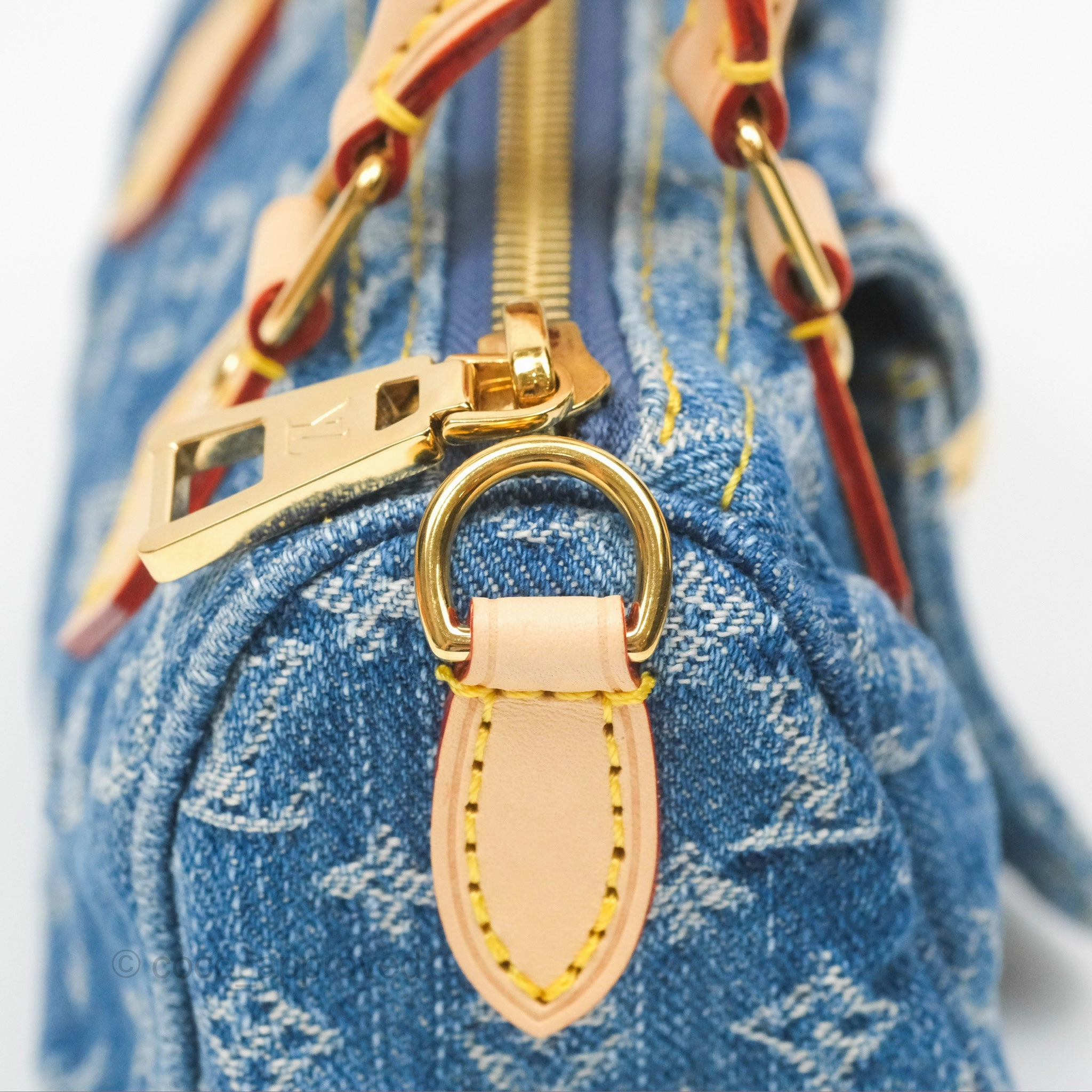 Louis Vuitton Nano Speedy Washed Denim Monogram