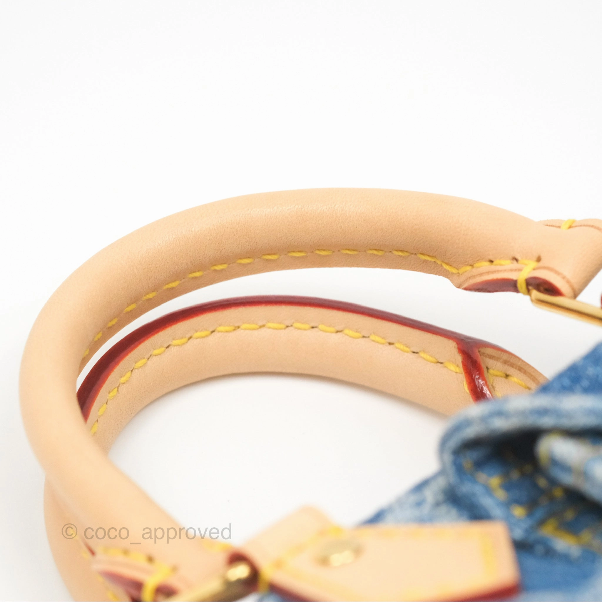 Louis Vuitton Nano Speedy Washed Denim Monogram