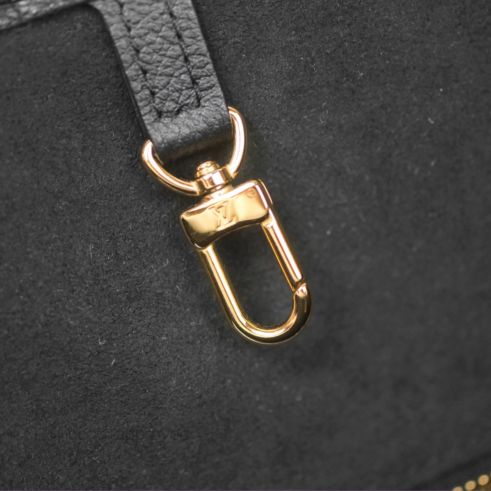 Louis Vuitton Neverfull MM Monogram Black Beige