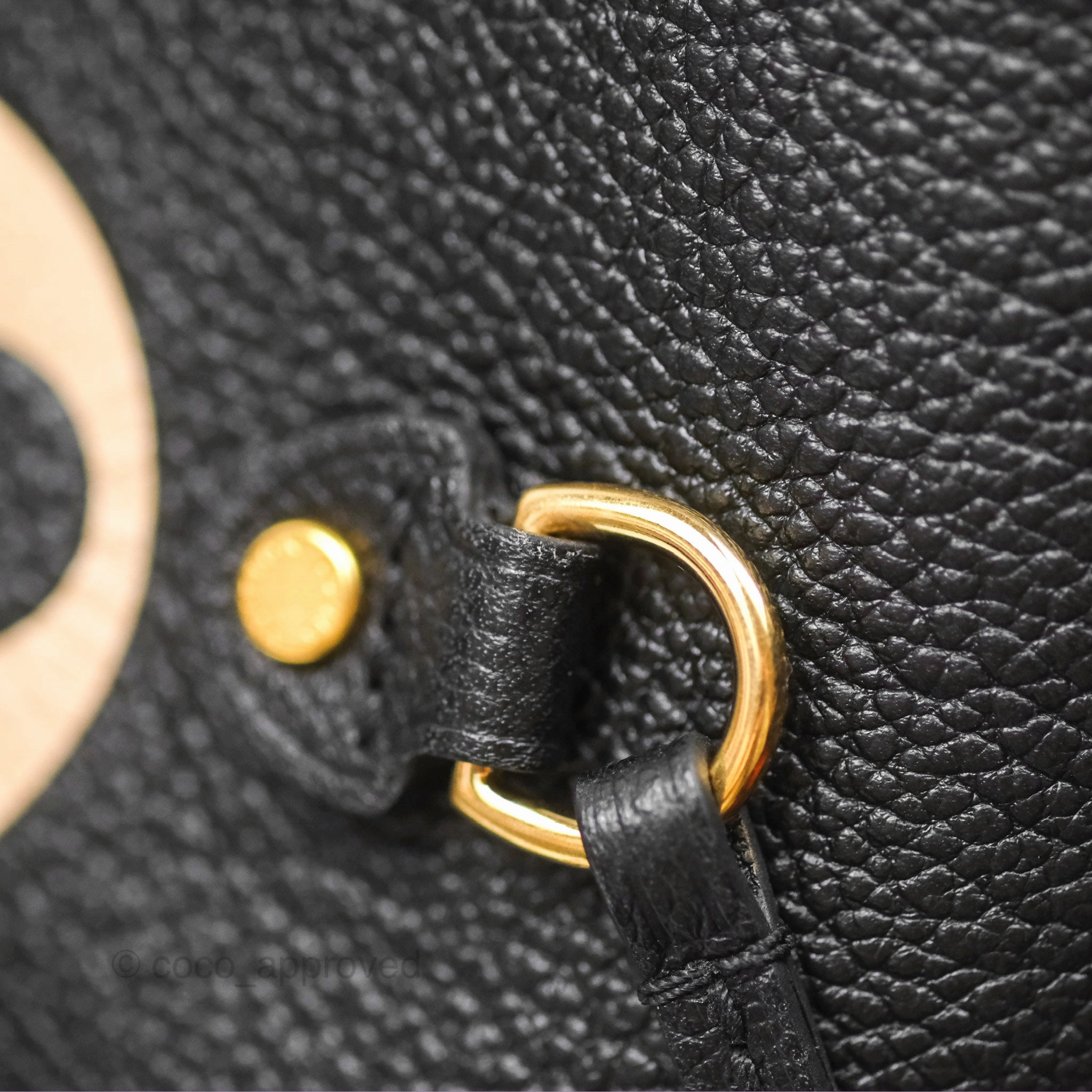 Louis Vuitton Neverfull MM Monogram Black Beige