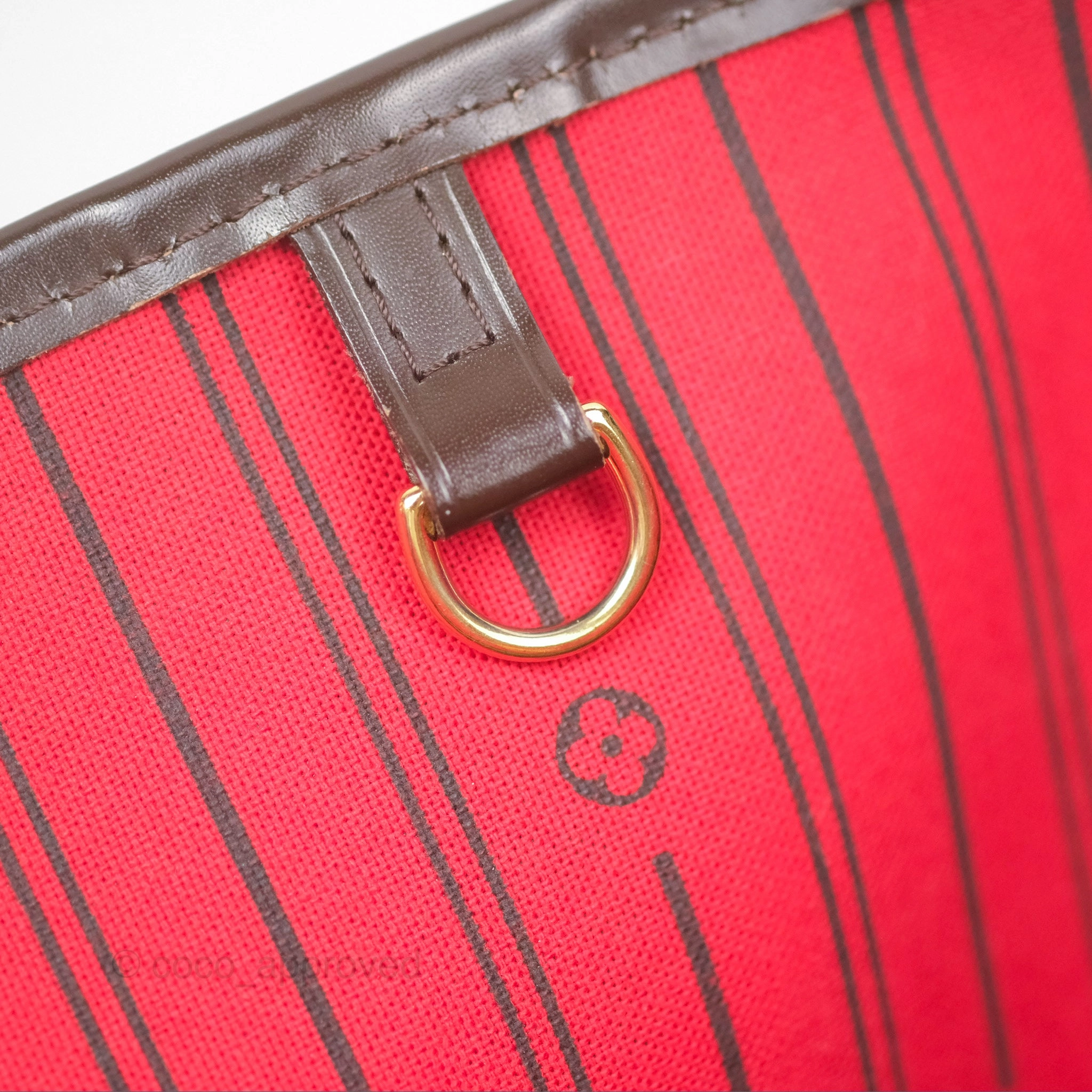 Louis Vuitton Neverfull MM Tote Bag Damier Ebene Canvas
