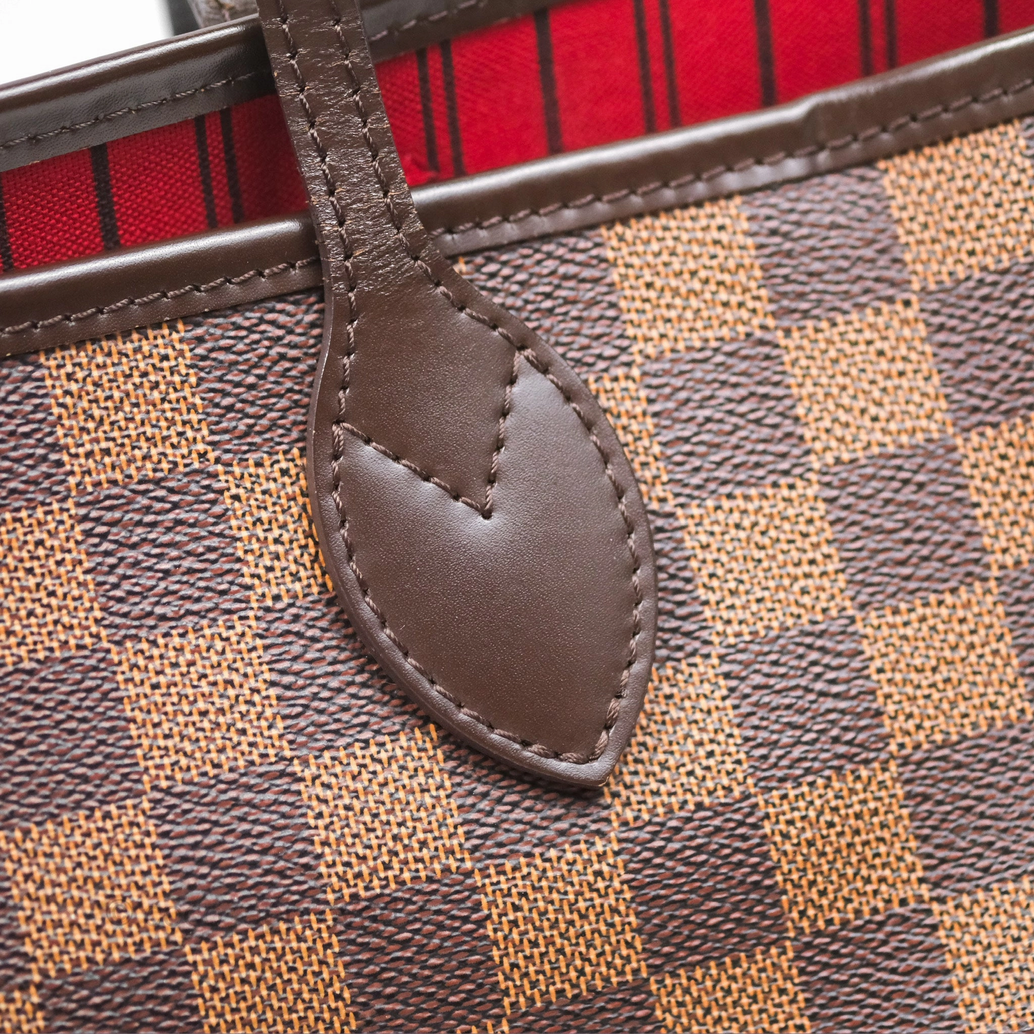 Louis Vuitton Neverfull MM Tote Bag Damier Ebene Canvas