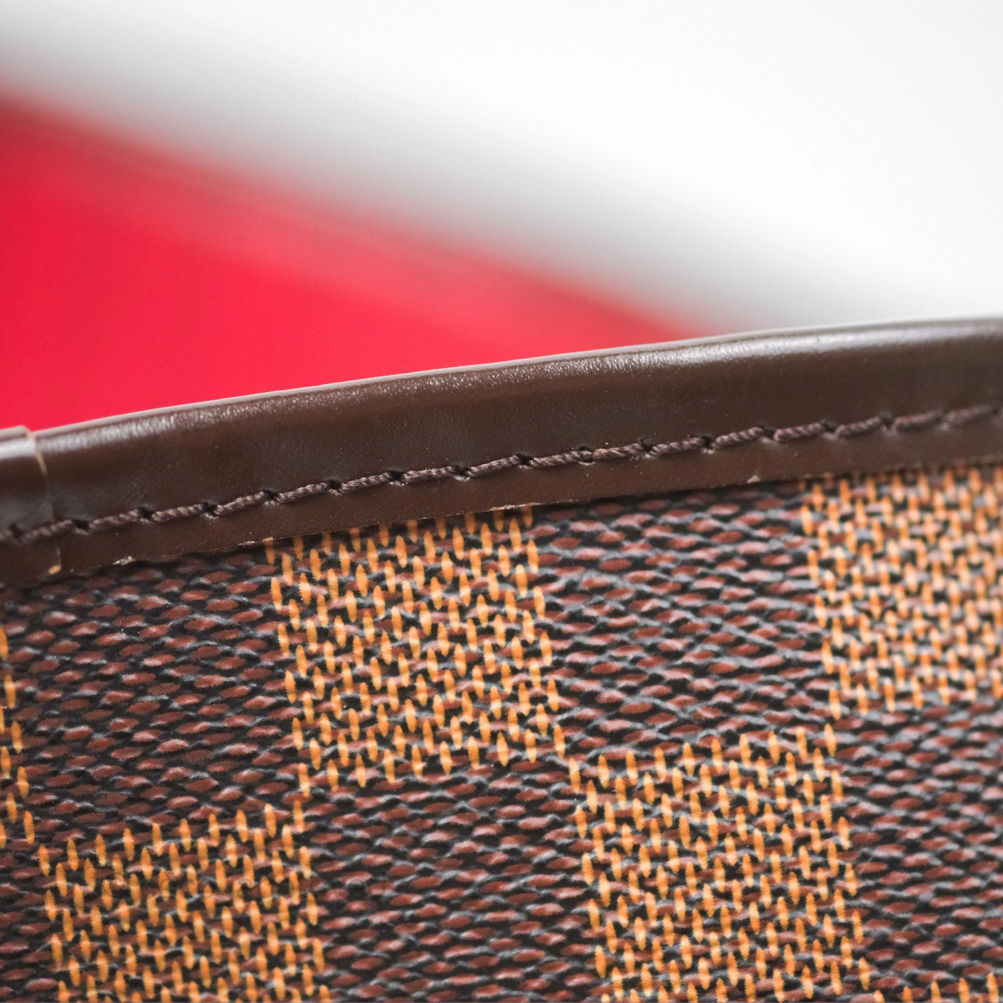 Louis Vuitton Neverfull MM Tote Bag Damier Ebene Canvas