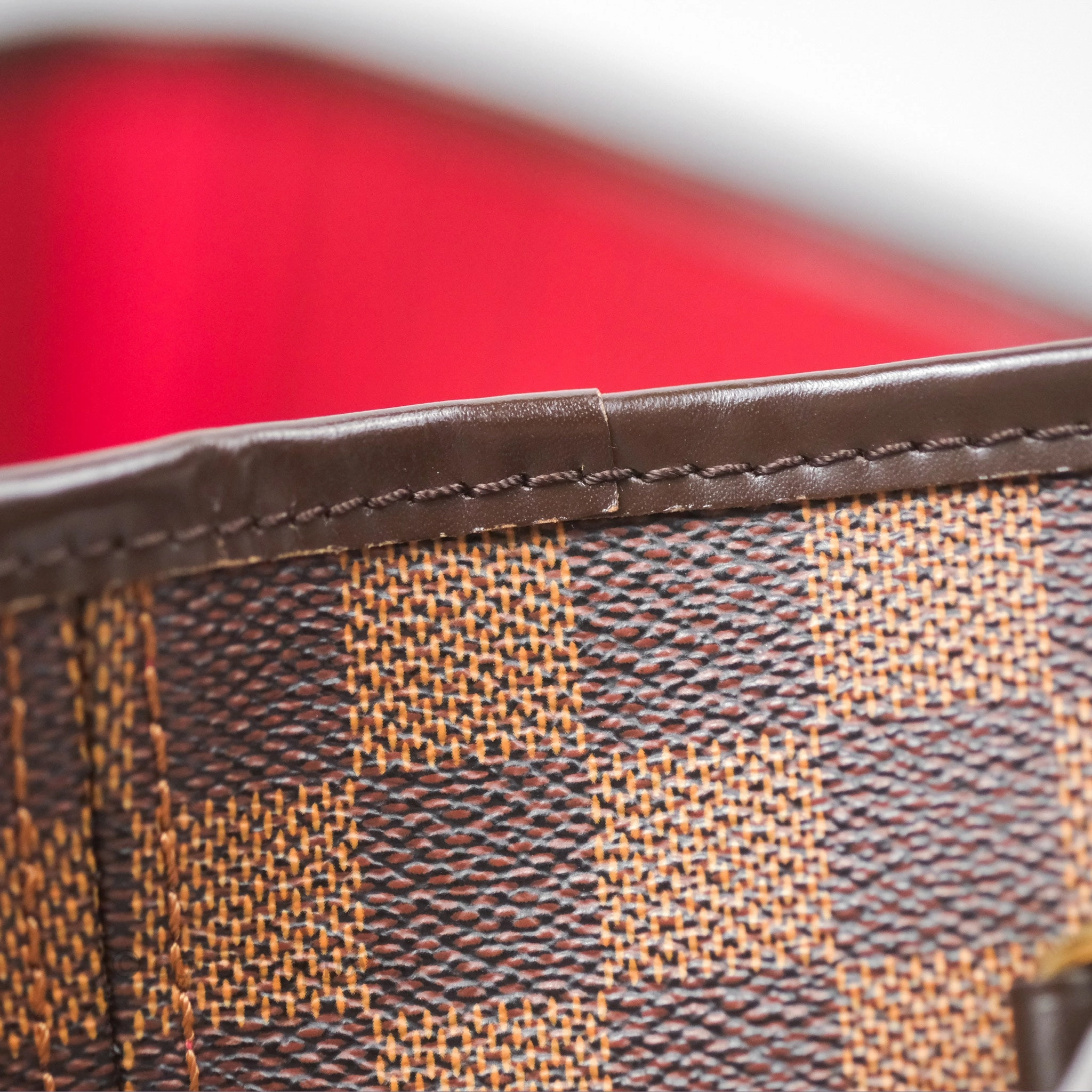 Louis Vuitton Neverfull MM Tote Bag Damier Ebene Canvas