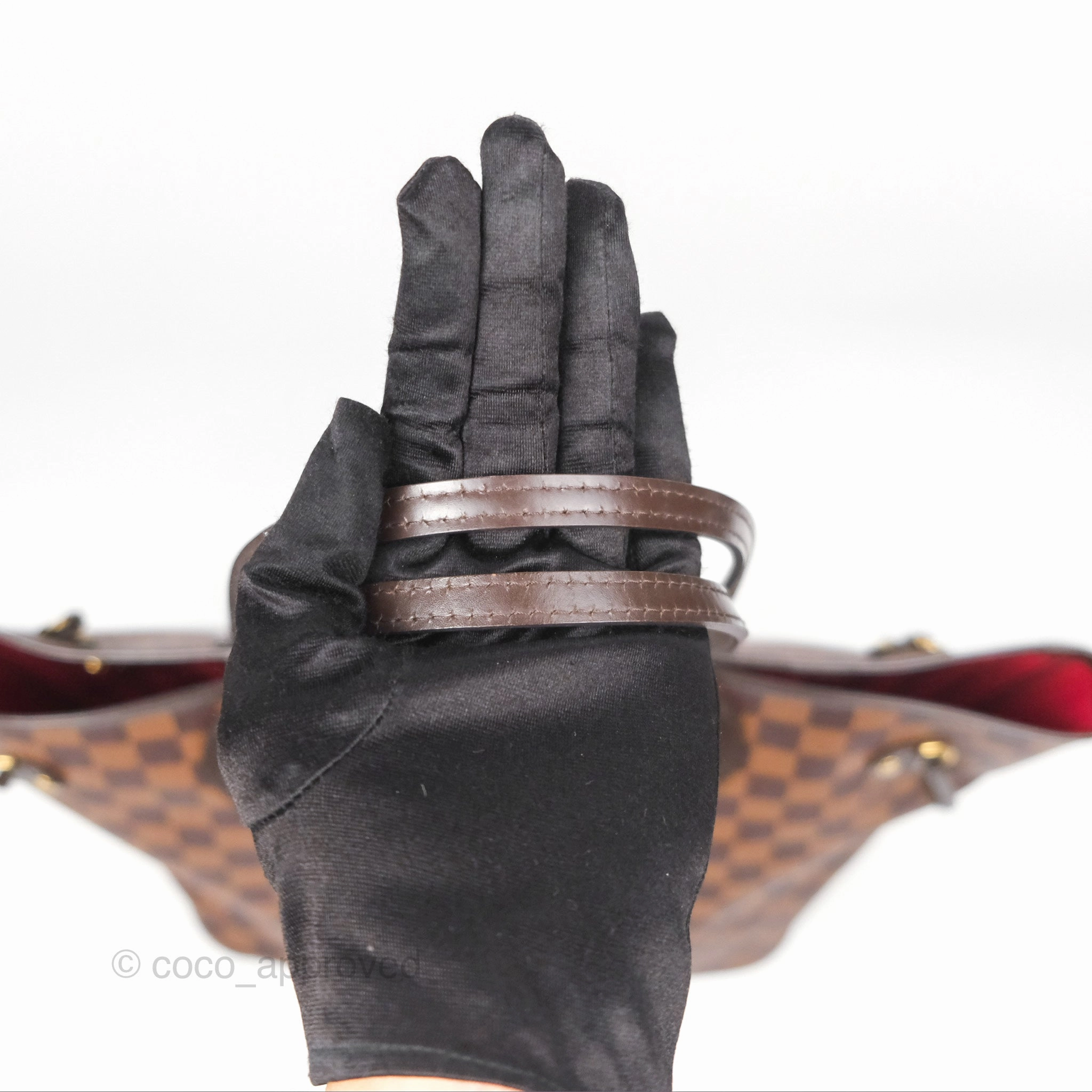 Louis Vuitton Neverfull MM Tote Bag Damier Ebene Canvas