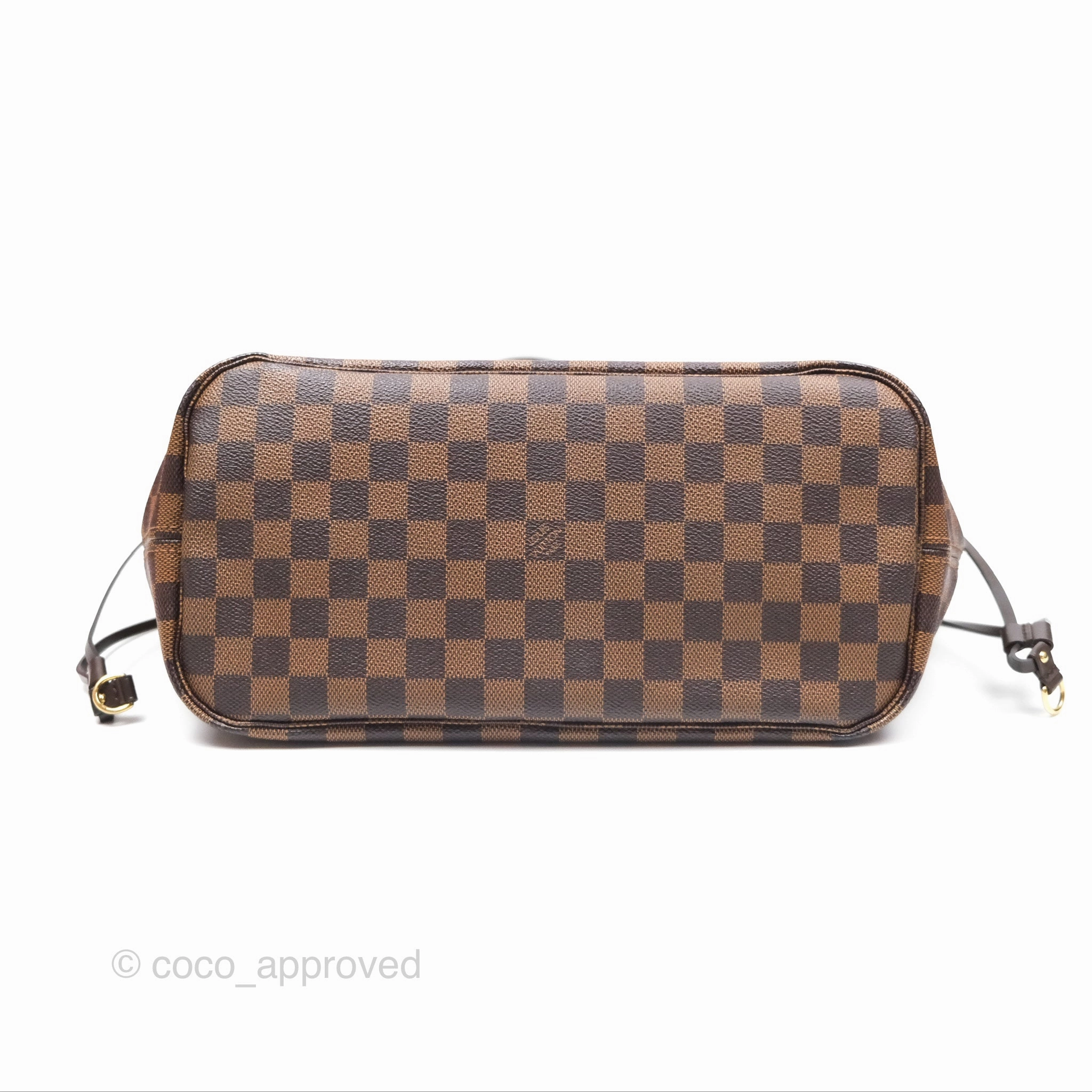 Louis Vuitton Neverfull MM Tote Bag Damier Ebene Canvas