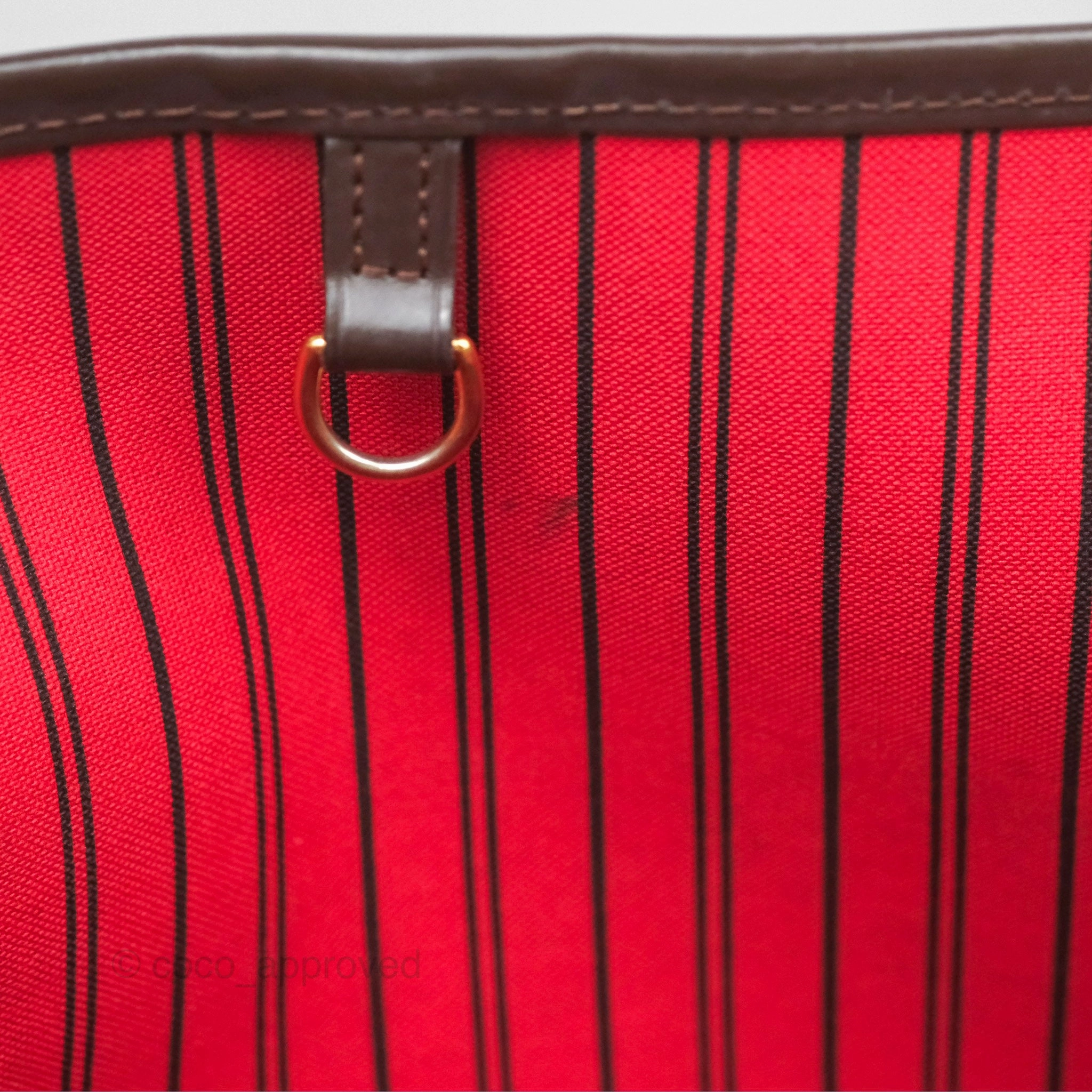 Louis Vuitton Neverfull Tote Bag GM Damier Ebene