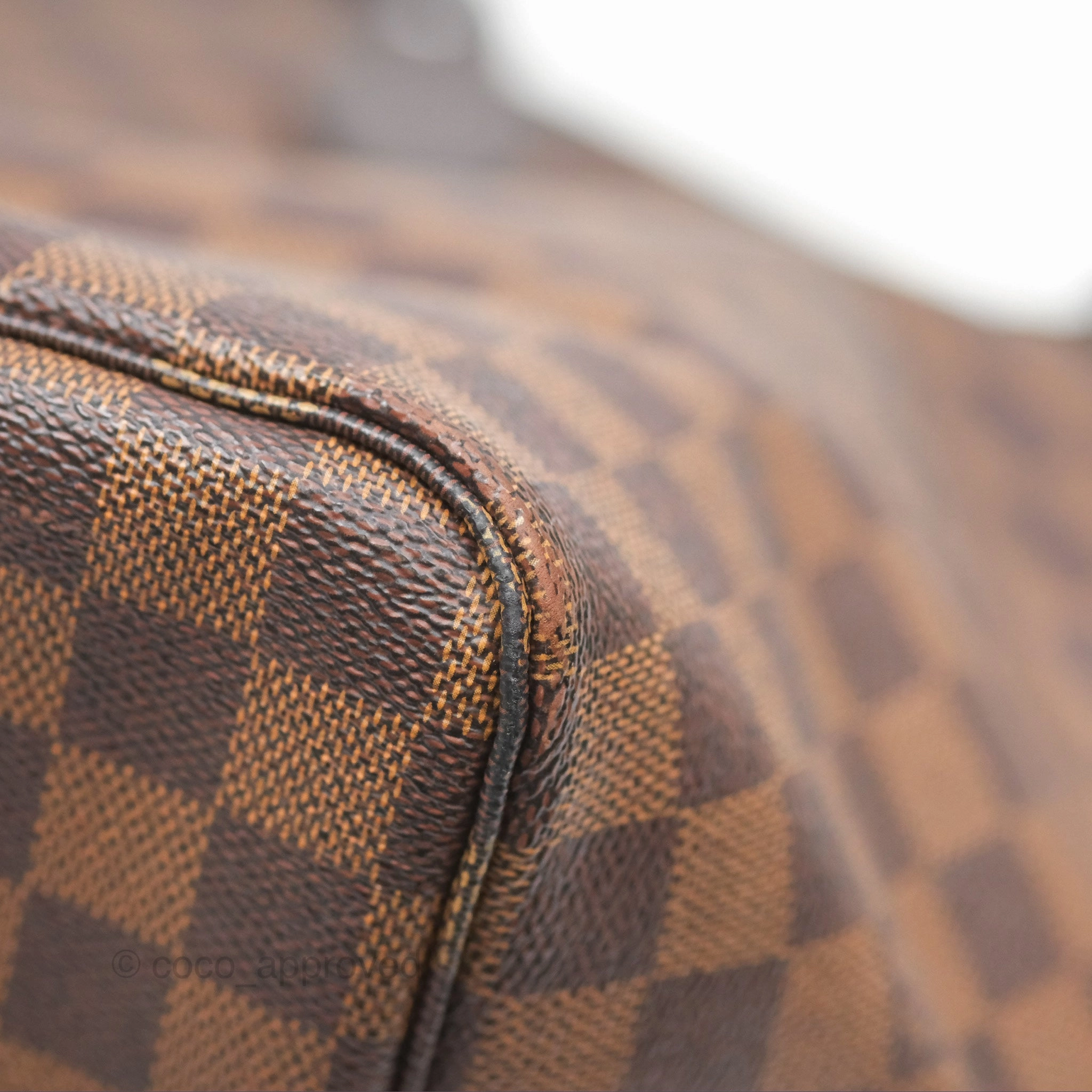 Louis Vuitton Neverfull Tote Bag GM Damier Ebene