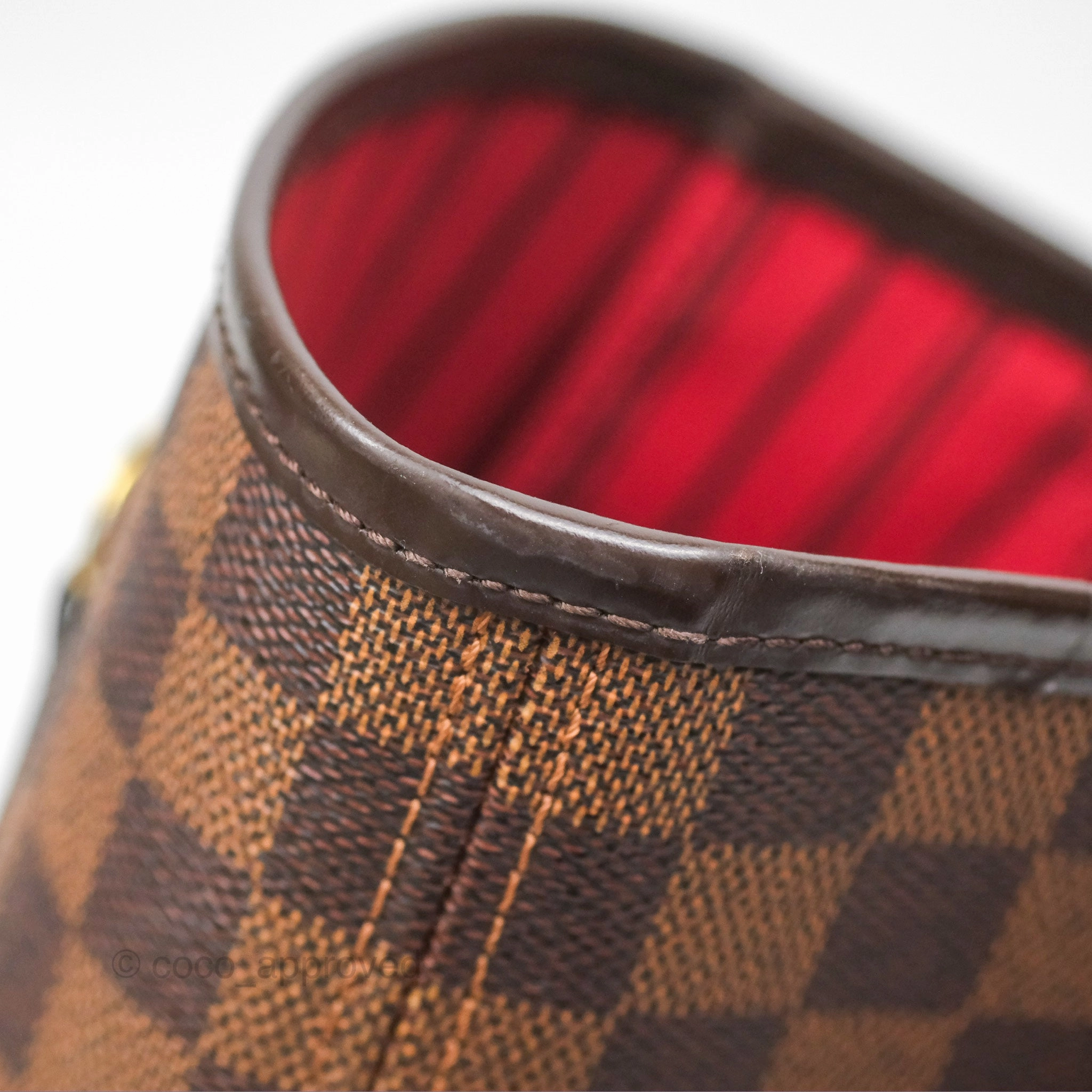 Louis Vuitton Neverfull Tote Bag GM Damier Ebene