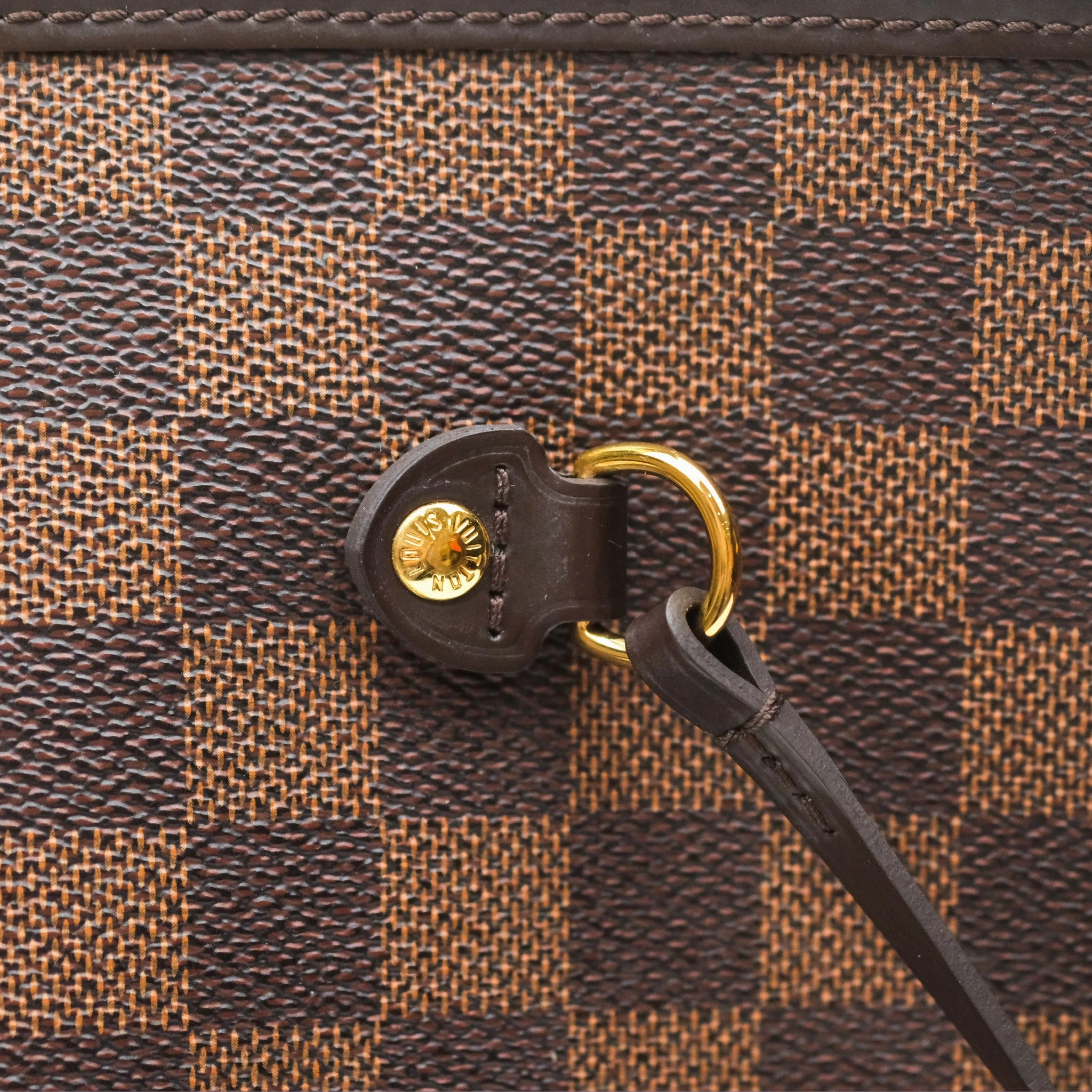 Louis Vuitton Neverfull Tote Bag GM Damier Ebene