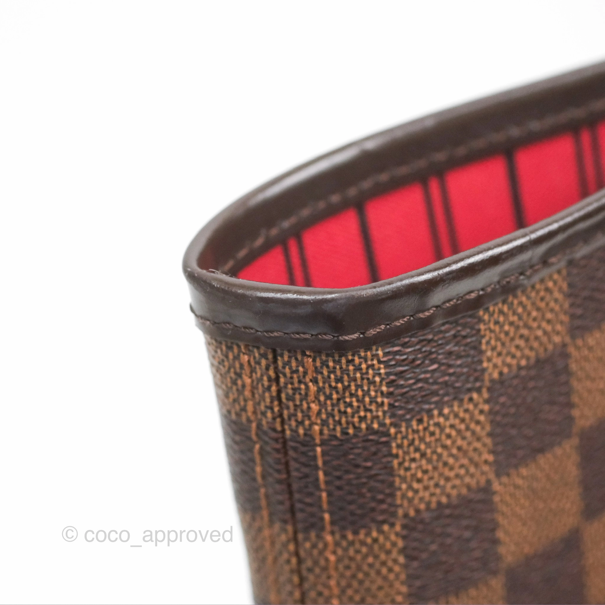 Louis Vuitton Neverfull Tote Bag GM Damier Ebene