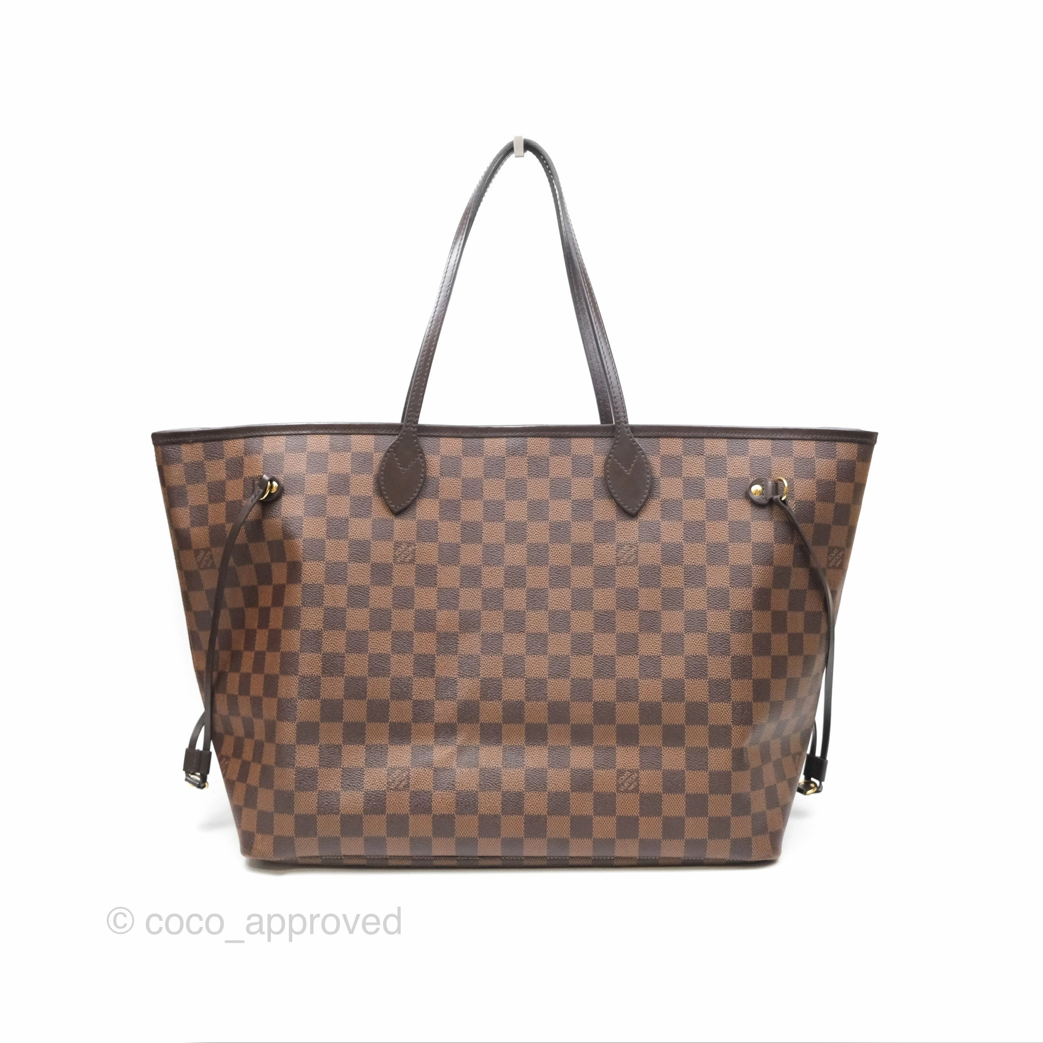 Louis Vuitton Neverfull Tote Bag GM Damier Ebene