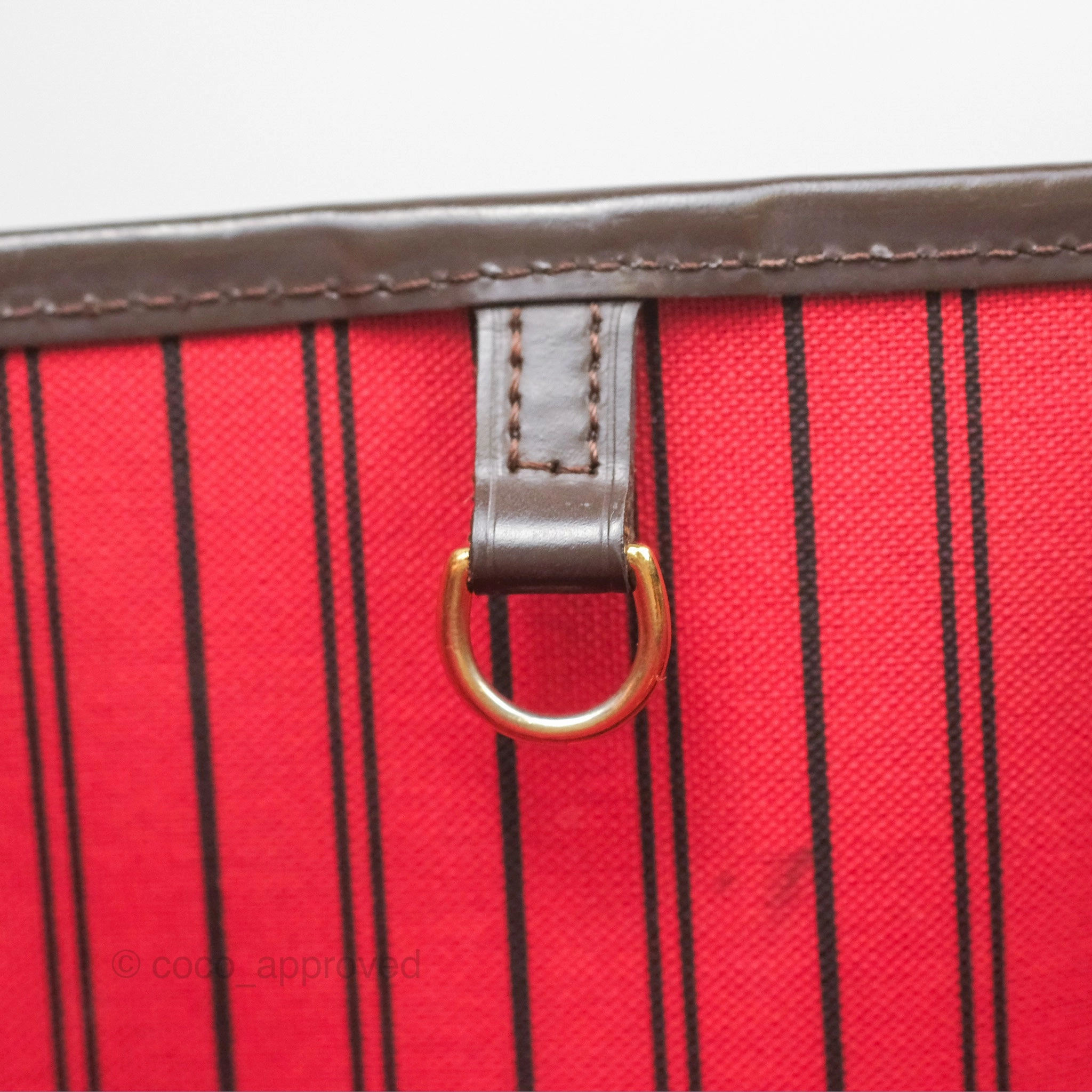 Louis Vuitton Neverfull Tote Bag GM Damier Ebene