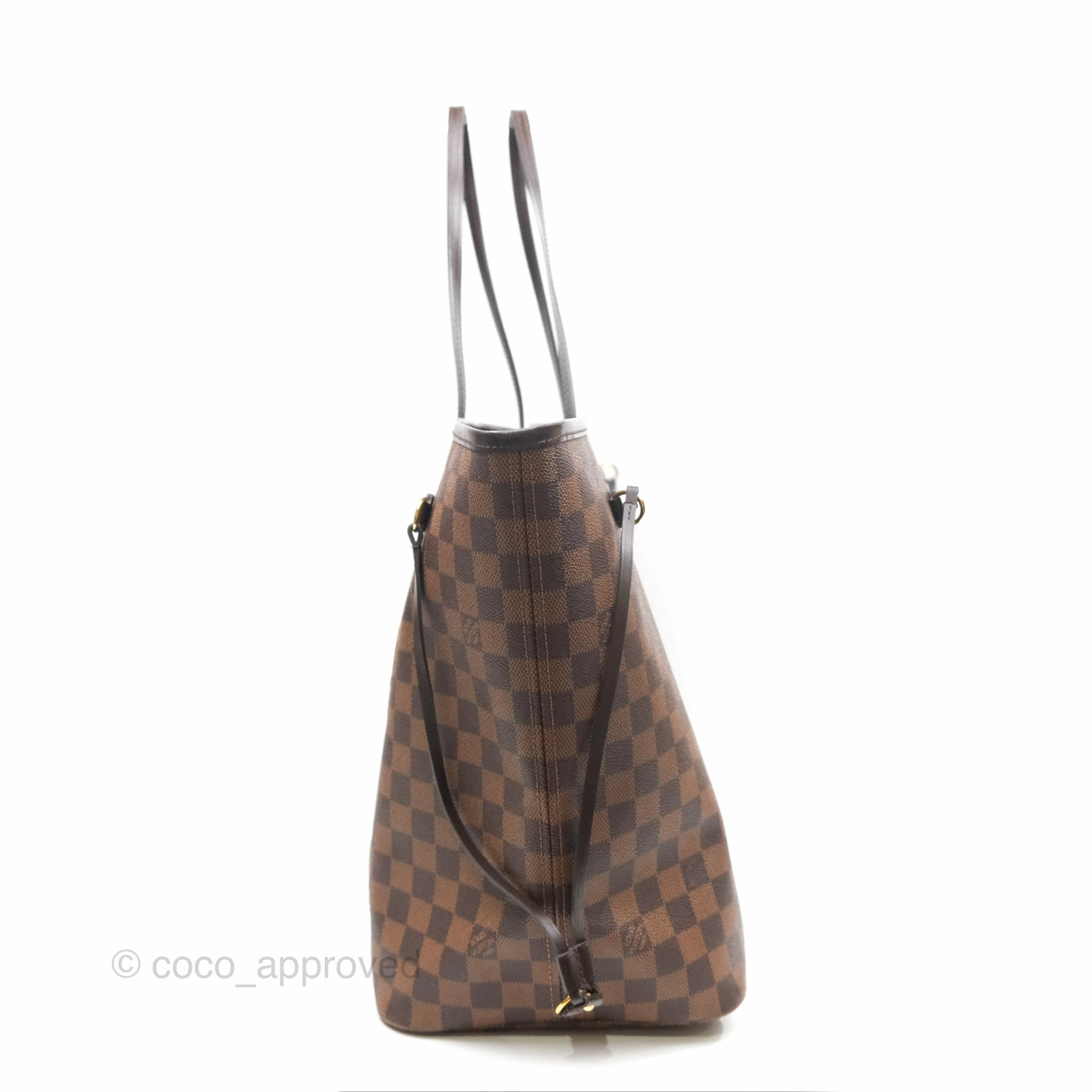 Louis Vuitton Neverfull Tote Bag GM Damier Ebene