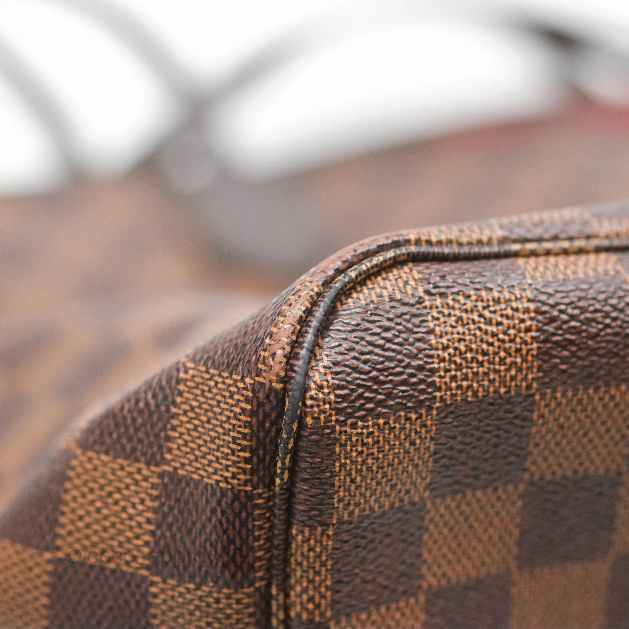 Louis Vuitton Neverfull Tote Bag GM Damier Ebene