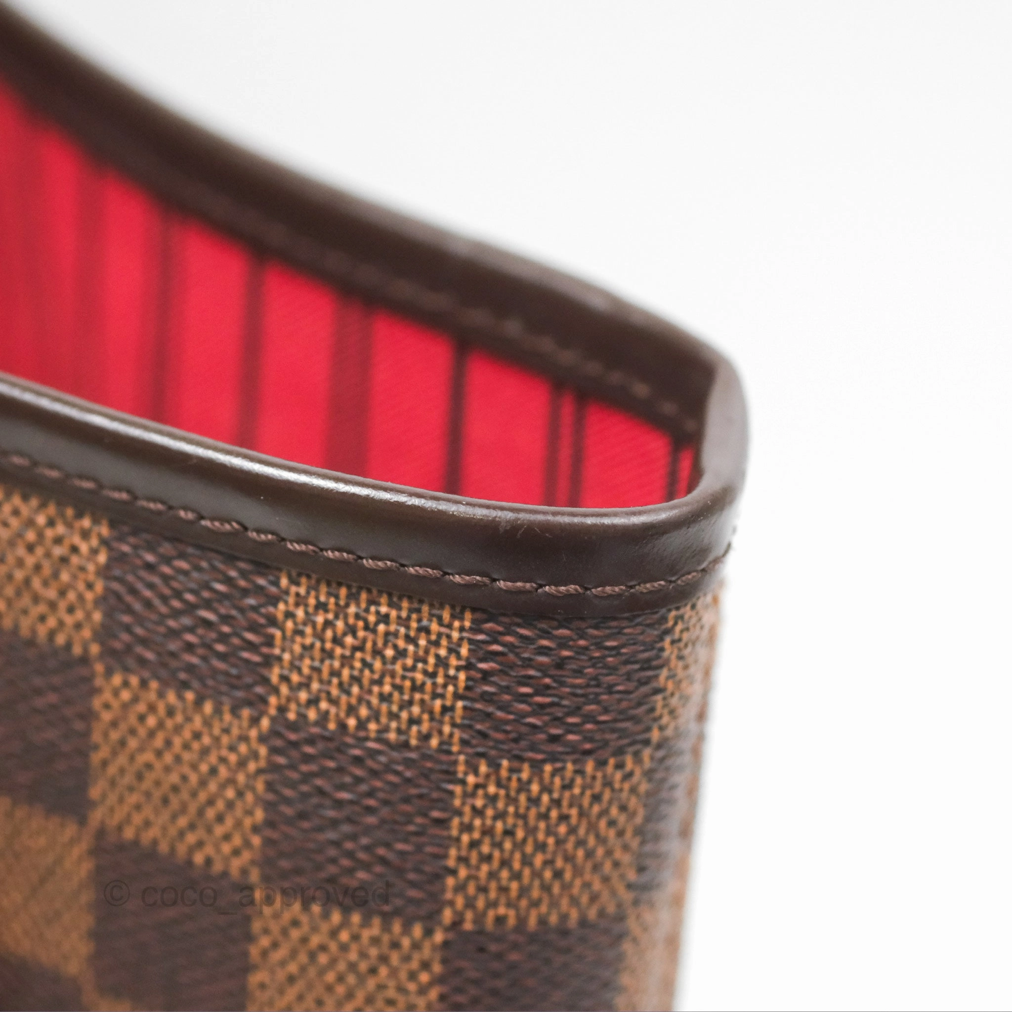 Louis Vuitton Neverfull Tote Bag GM Damier Ebene