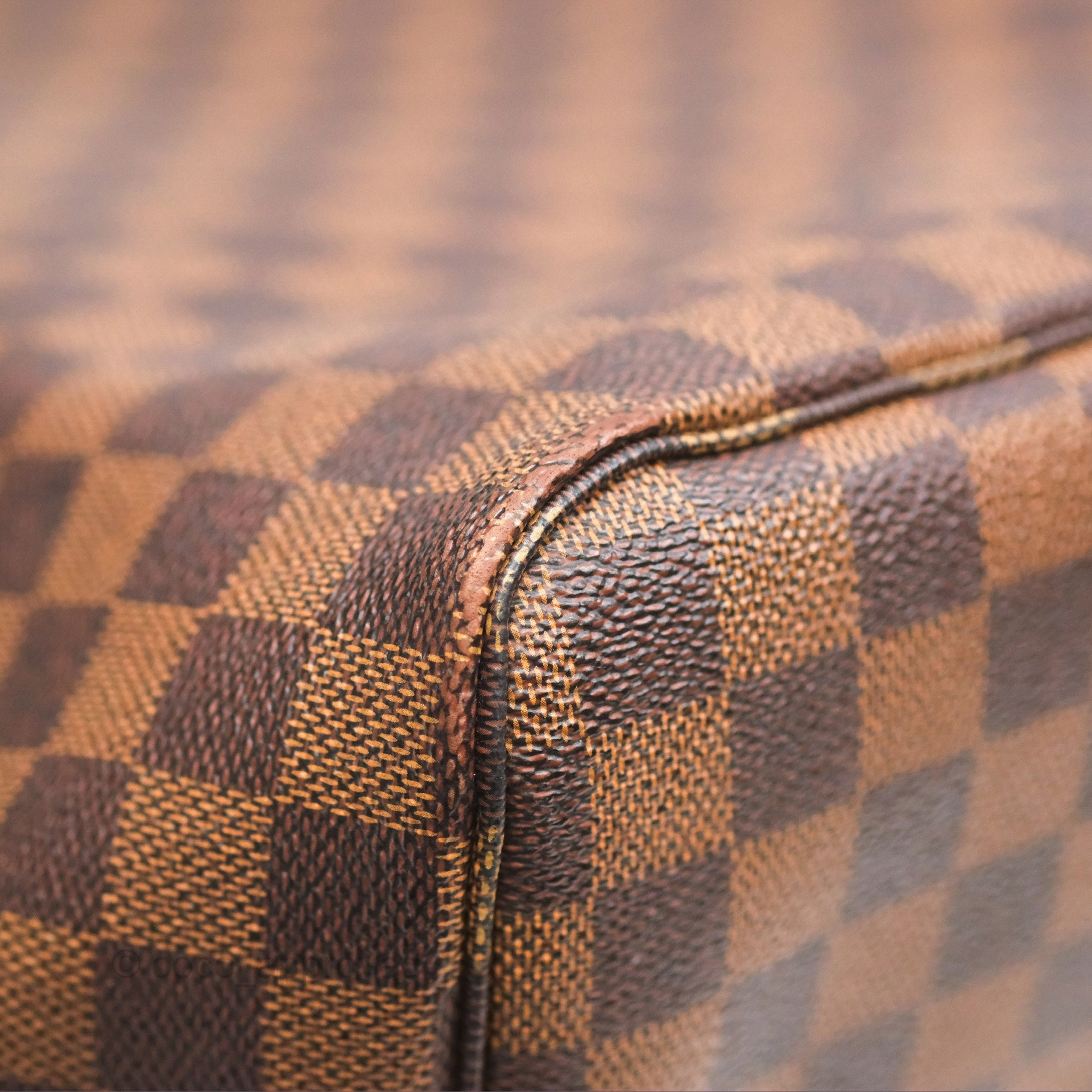 Louis Vuitton Neverfull Tote Bag GM Damier Ebene