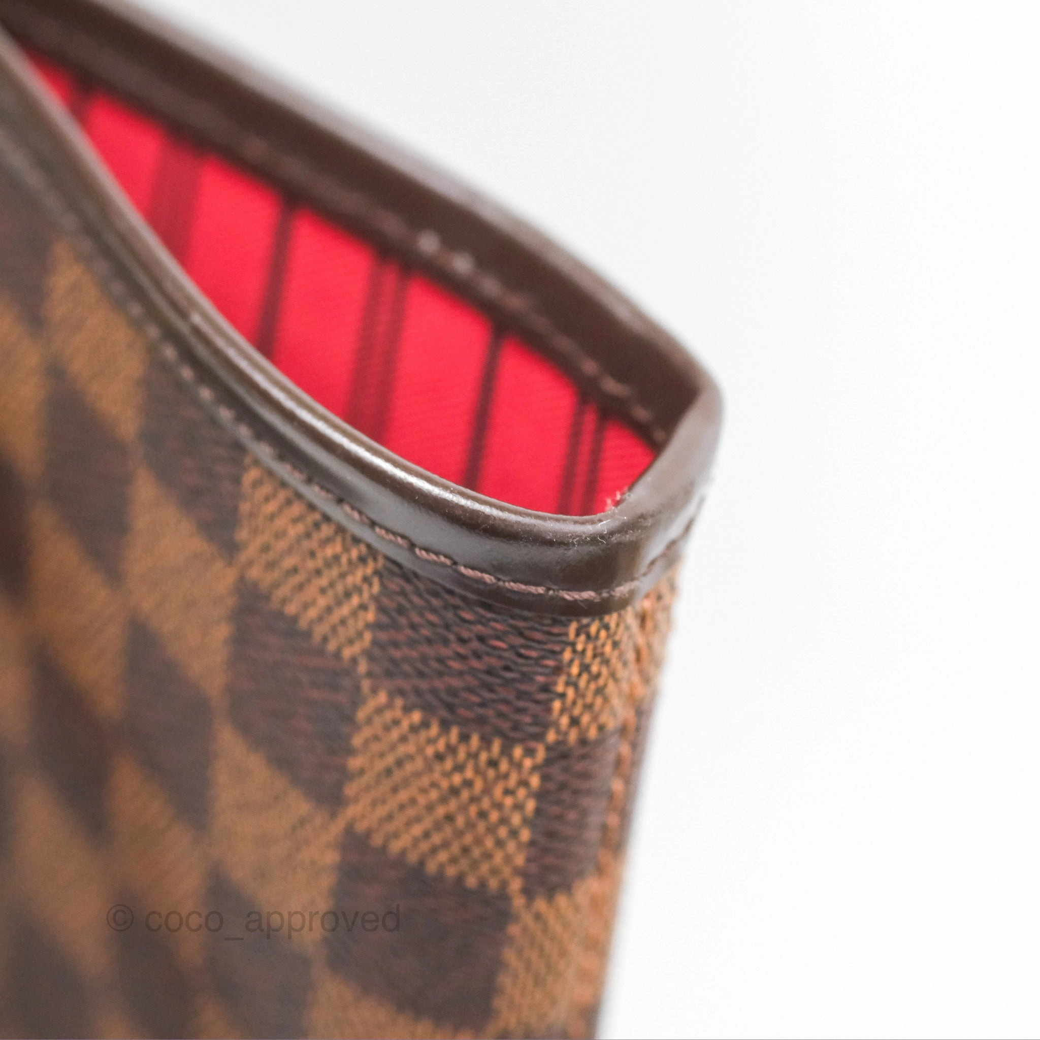 Louis Vuitton Neverfull Tote Bag GM Damier Ebene