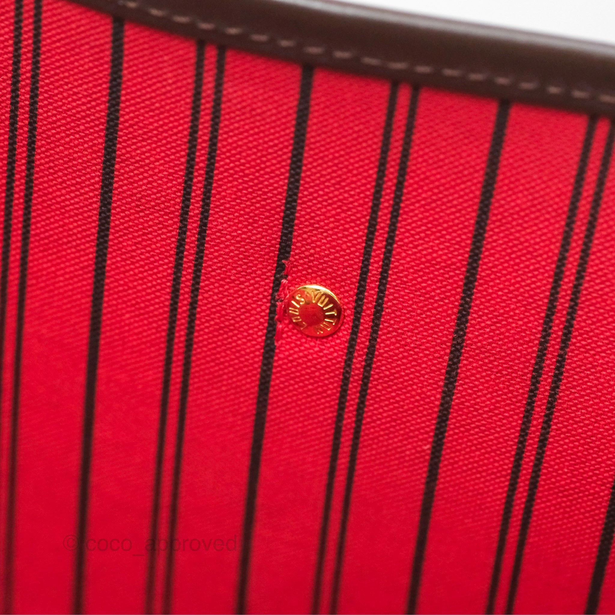 Louis Vuitton Neverfull Tote Bag GM Damier Ebene