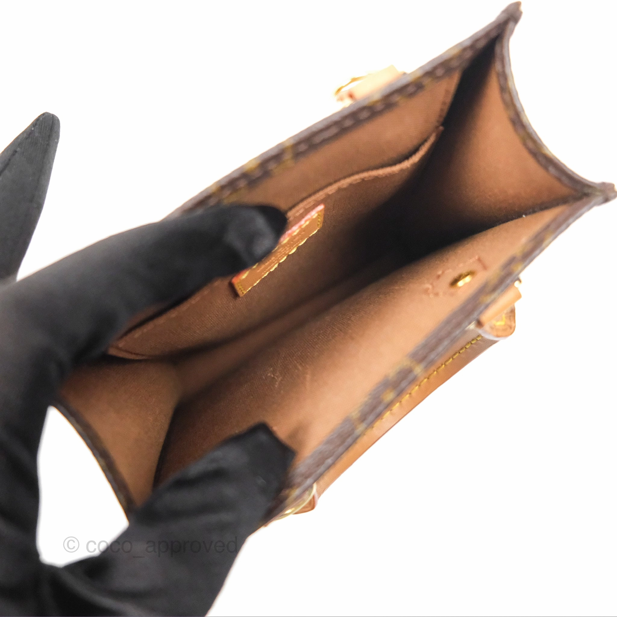 Louis Vuitton Petit Sac Plat Bag Monogram Canvas