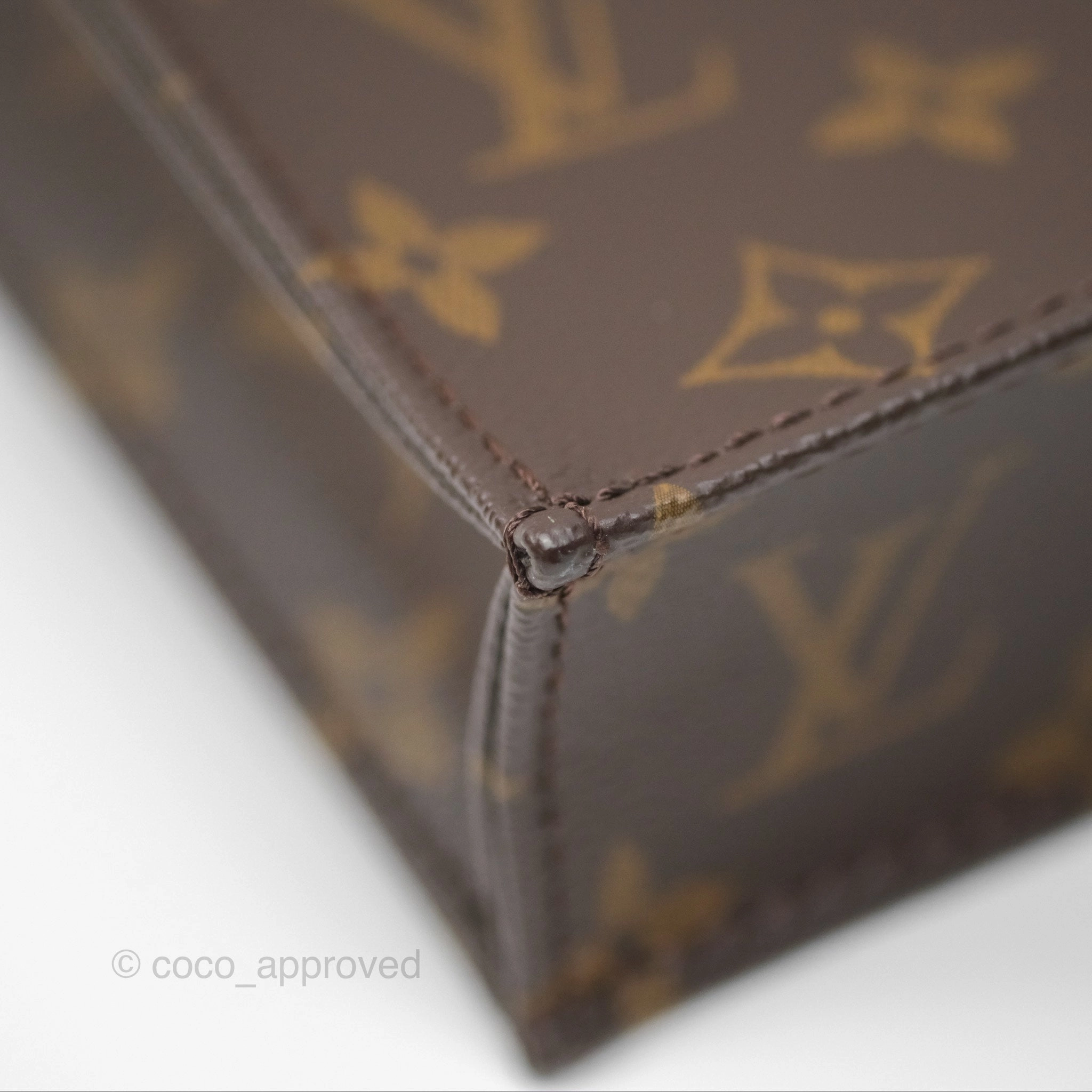 Louis Vuitton Petit Sac Plat Bag Monogram Canvas