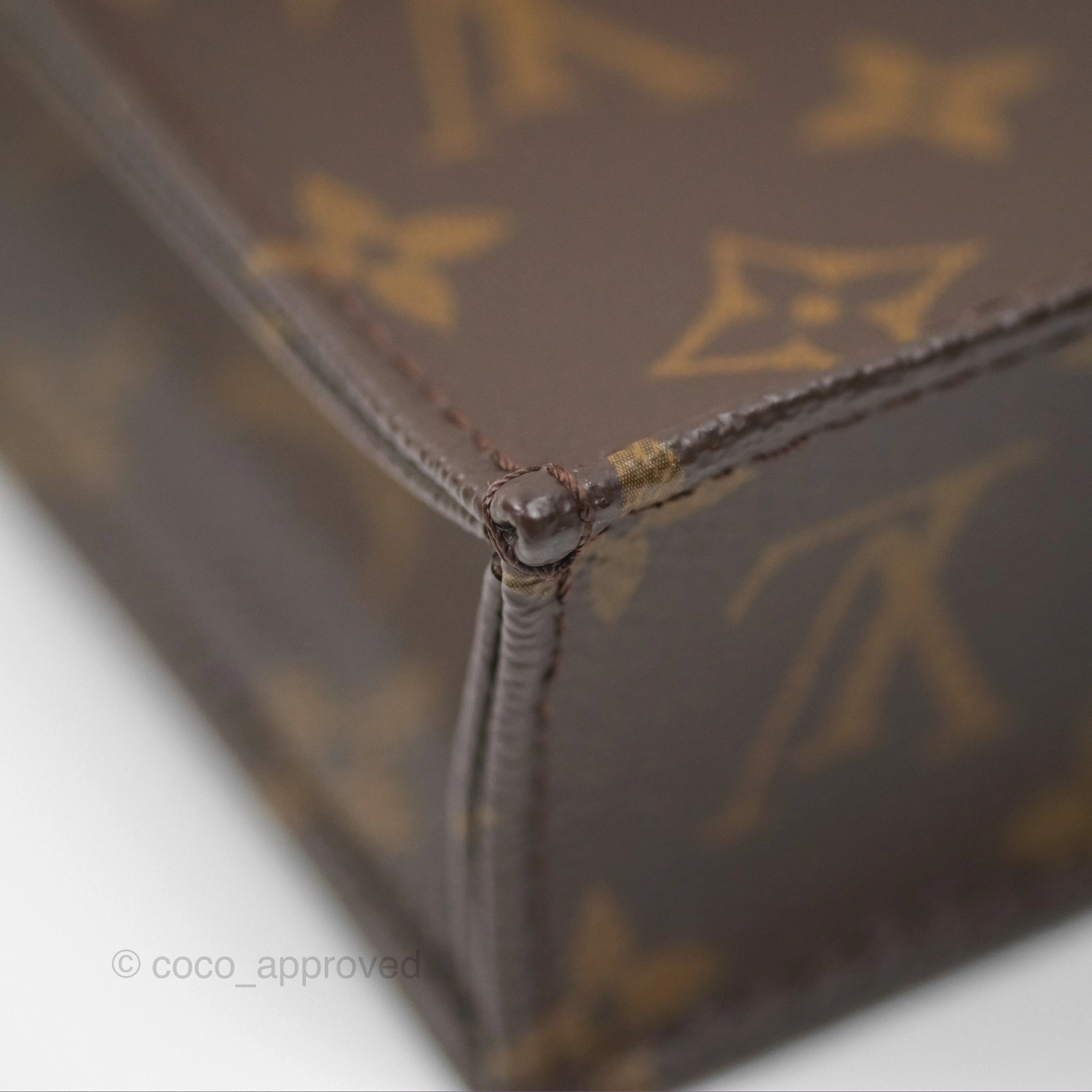 Louis Vuitton Petit Sac Plat Bag Monogram Canvas
