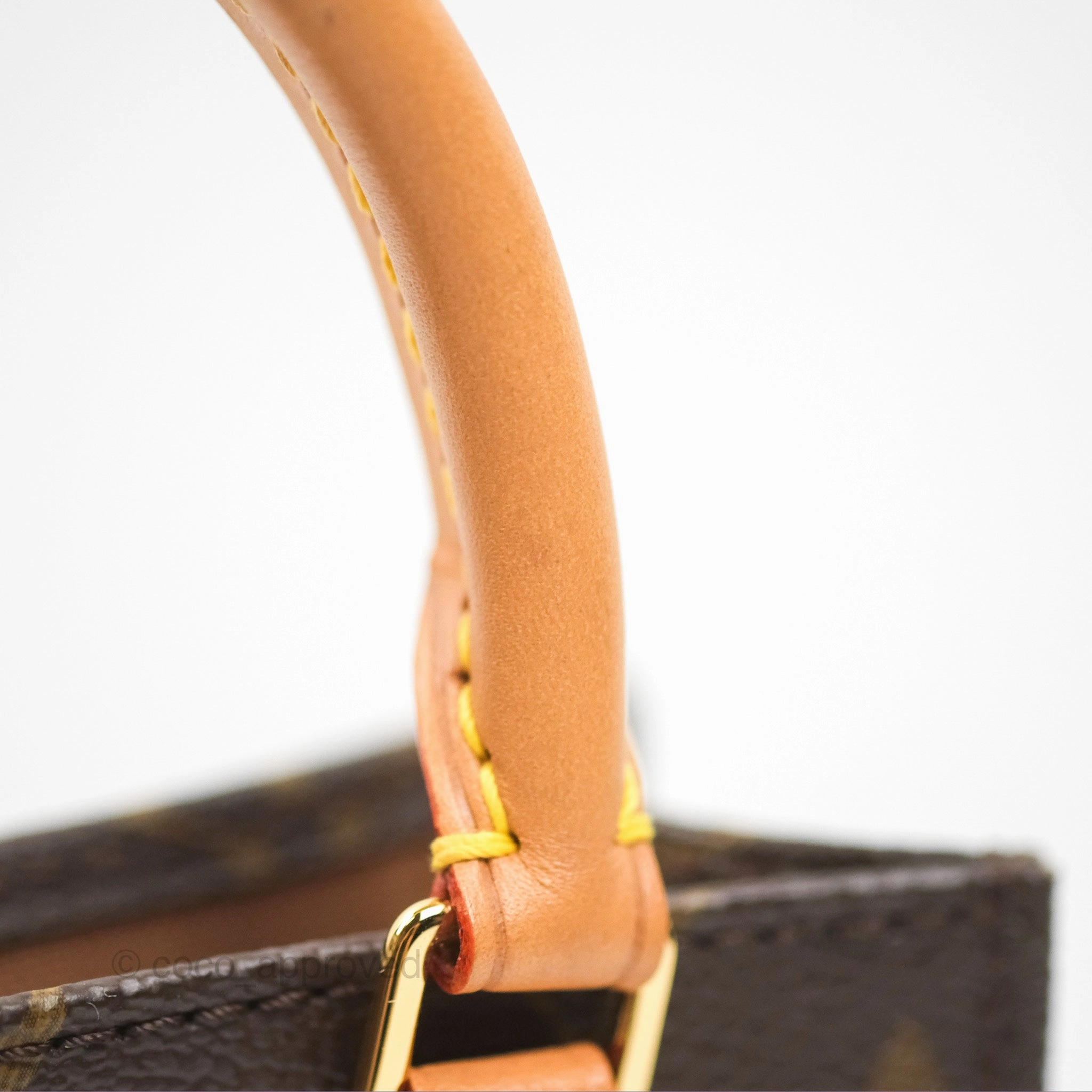 Louis Vuitton Petit Sac Plat Bag Monogram Canvas