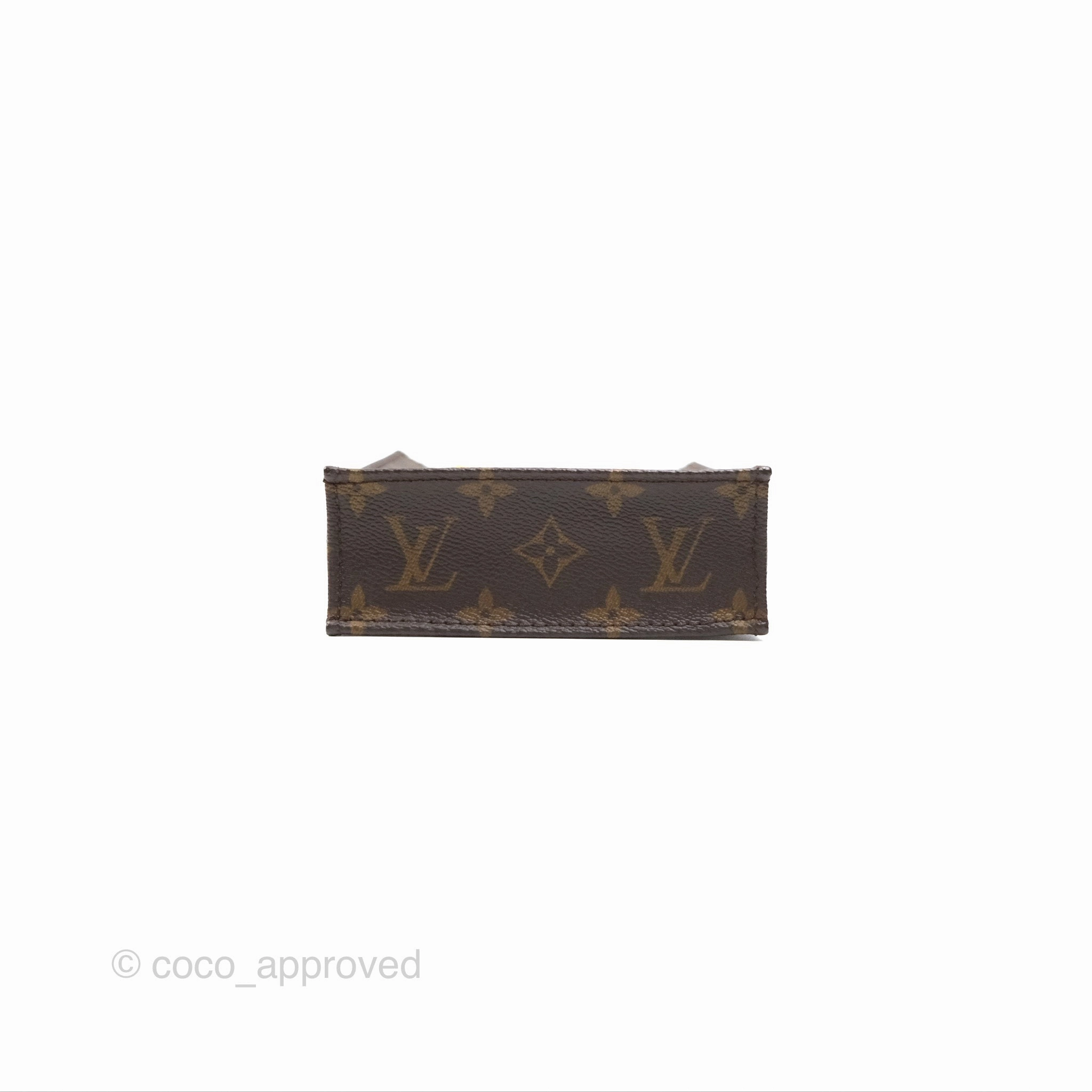 Louis Vuitton Petit Sac Plat Bag Monogram Canvas