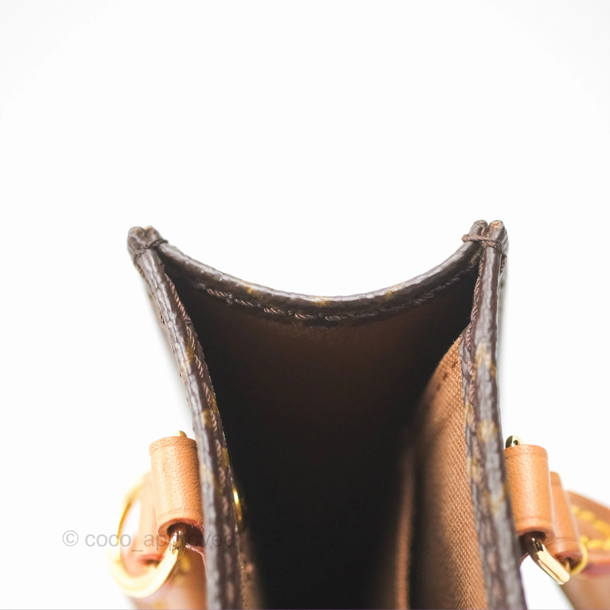 Louis Vuitton Petit Sac Plat Bag Monogram Canvas
