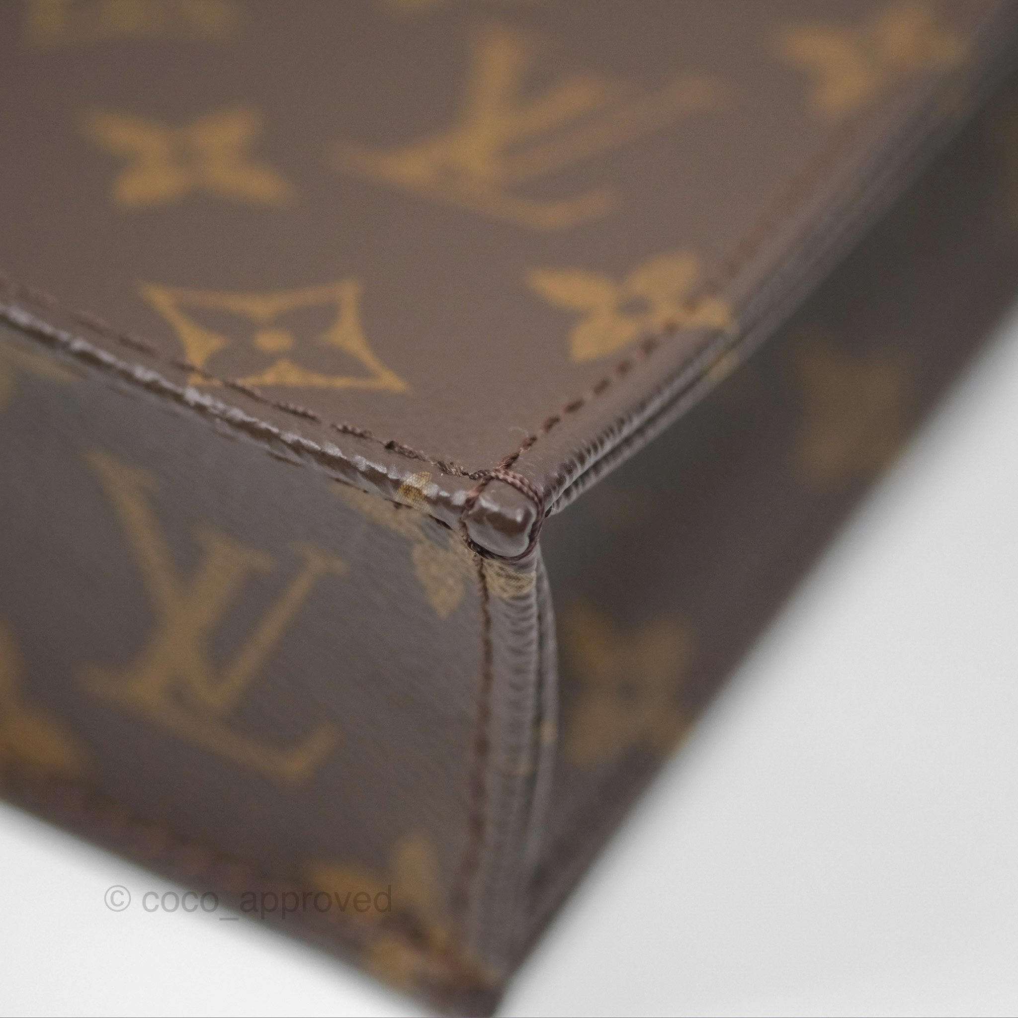 Louis Vuitton Petit Sac Plat Bag Monogram Canvas