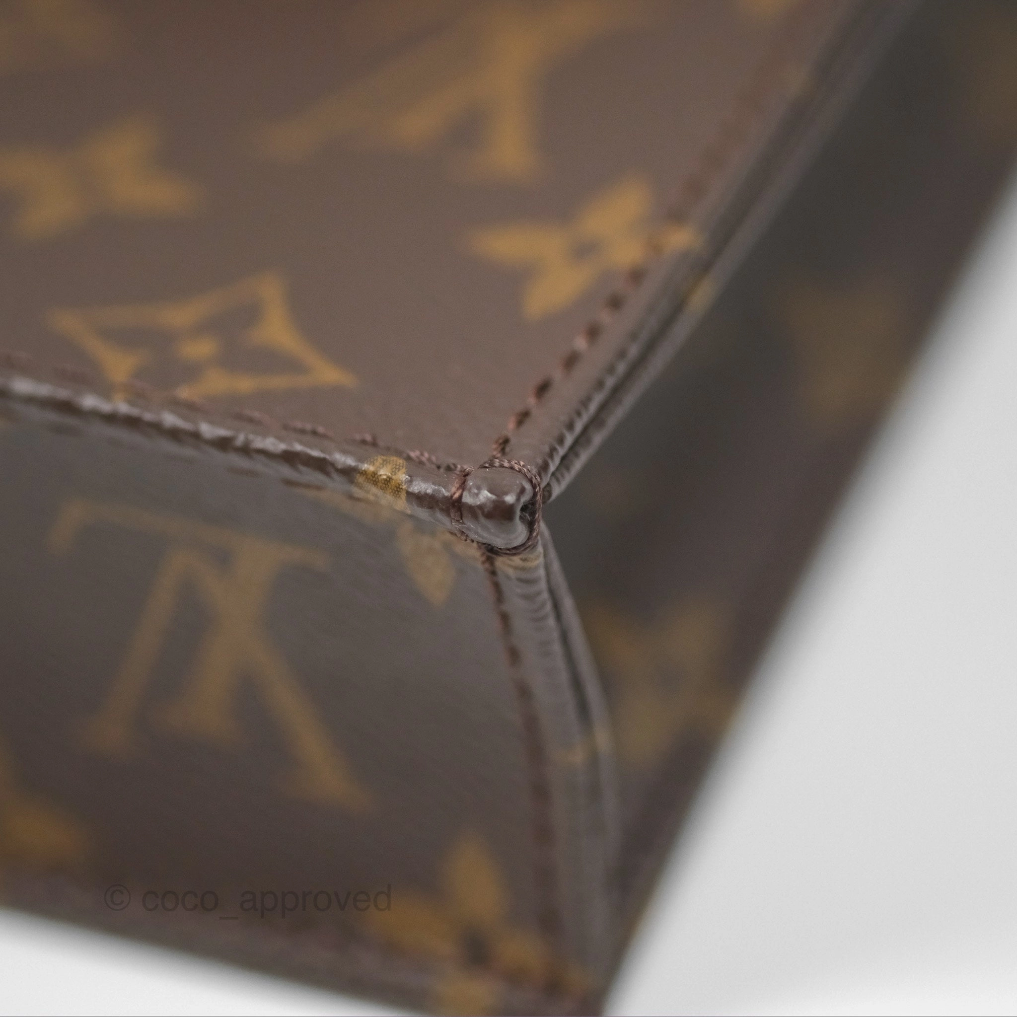 Louis Vuitton Petit Sac Plat Bag Monogram Canvas