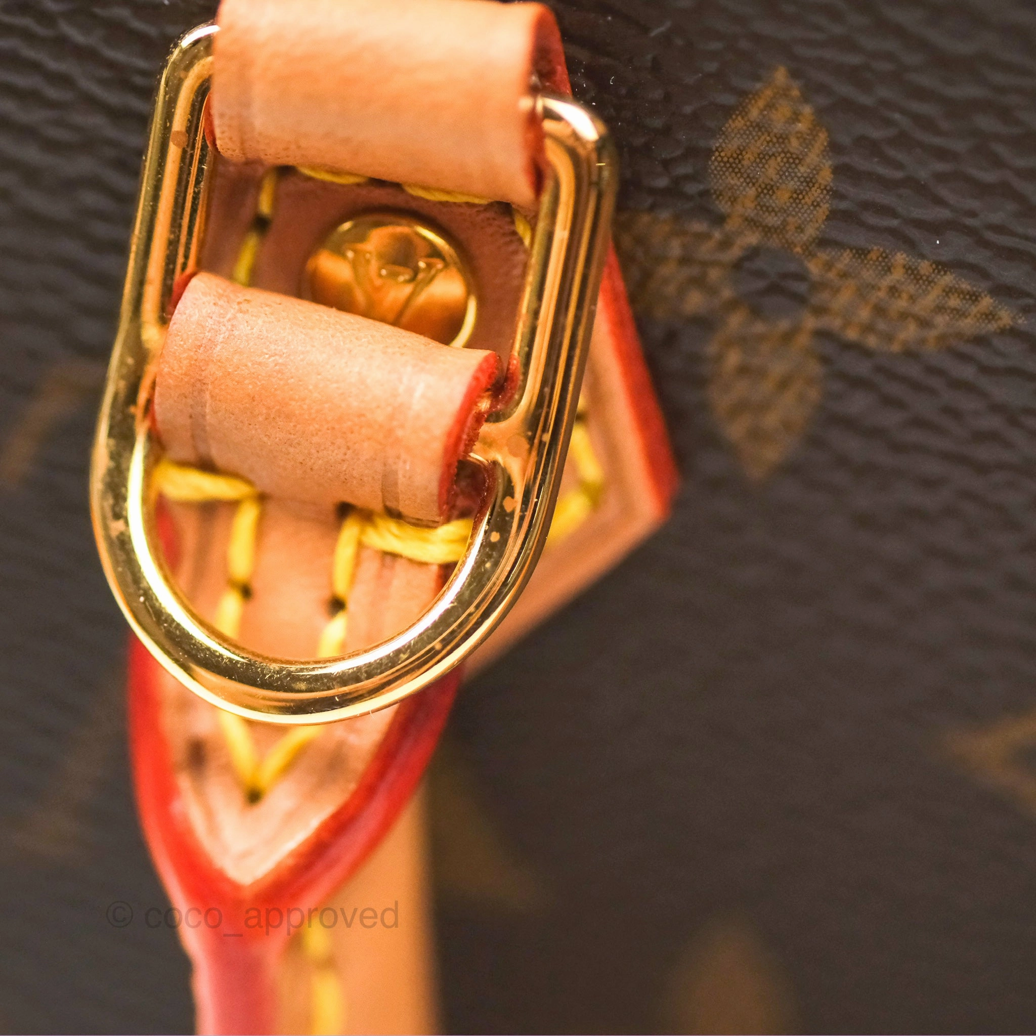 Louis Vuitton Petit Sac Plat Bag Monogram Canvas