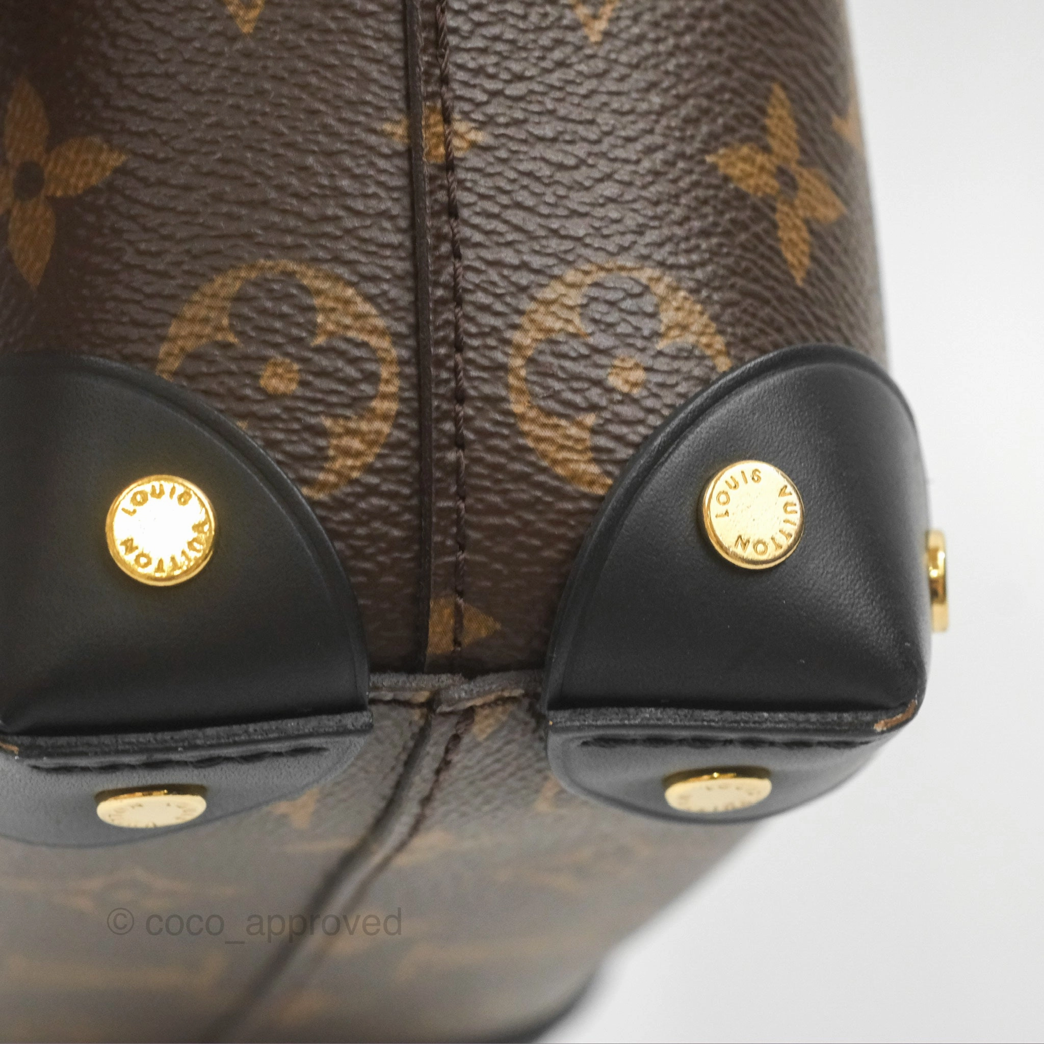 Louis Vuitton Petite Malle Souple Monogram Canvas